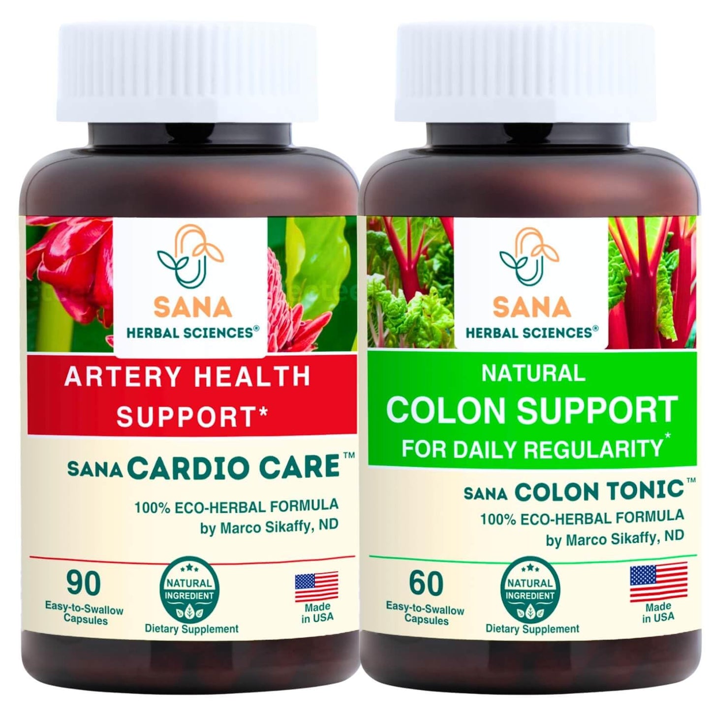 Sana Herbal Sciences Artery Plaque Remover & Colon Cleanse 150 Capsules