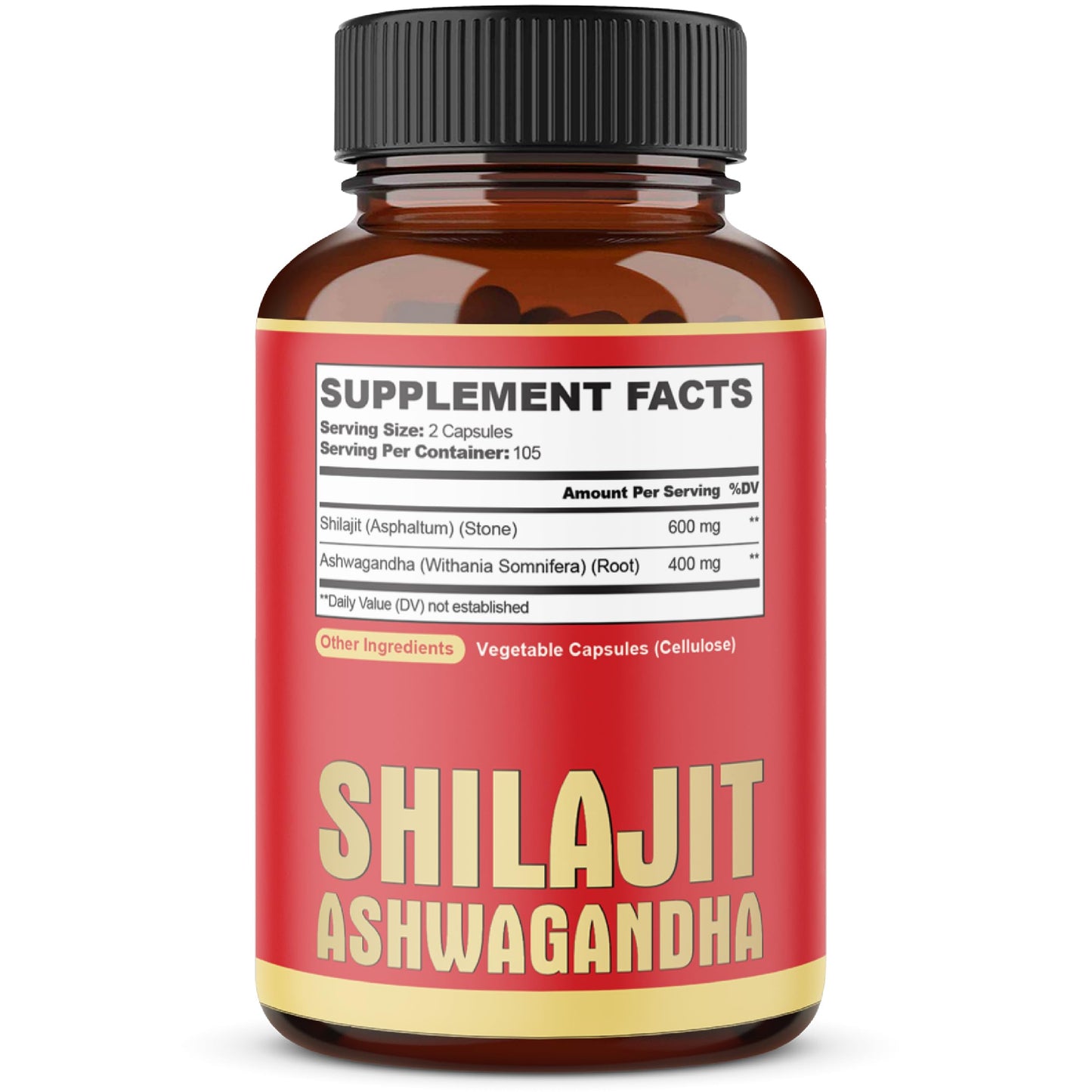 agobi Shilajit & Organic Ashwagandha Capsule 210 Capsules
