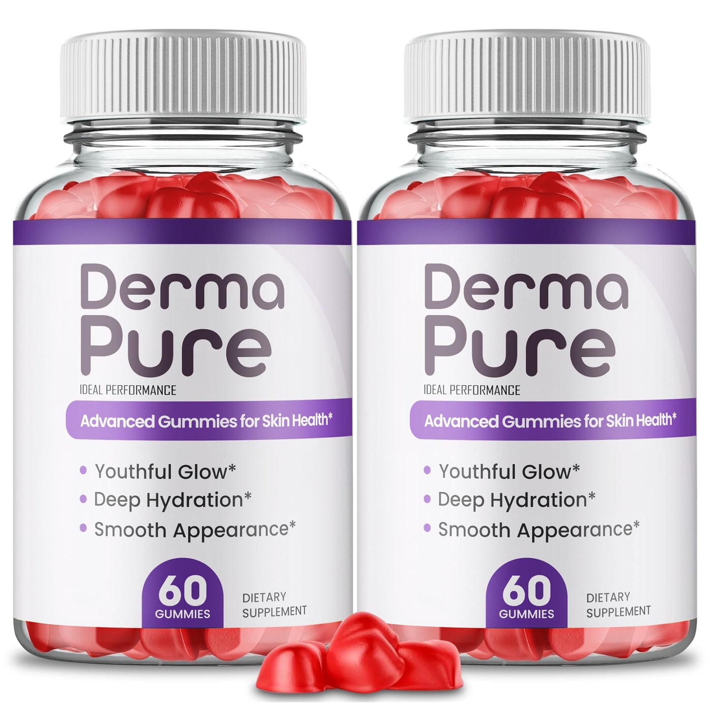 IDEAL PERFORMANCE Derma Pure Gummies 120 Count