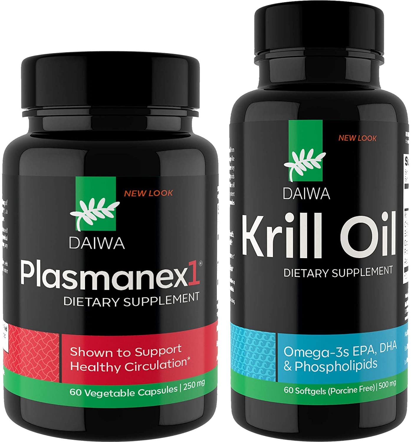 Daiwa Health Development Plasmanex 1 + Krill Oil Capsules, 120 Count