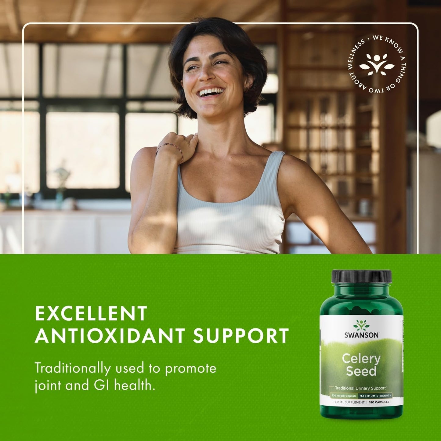 Swanson Celery Seed Maximum Strength Antioxidant Support 540 Capsules