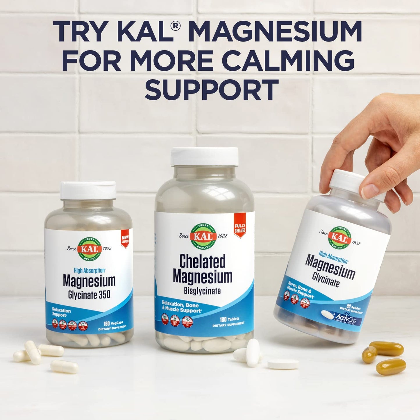KAL Lithium Orotate ActivMelt 5mg Tablets 90 Count
