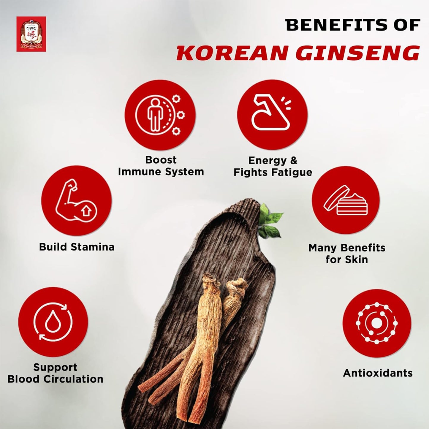 JUNG KWAN JANG Korean Red Ginseng Women's Balance Premium Capsules, 30 Count