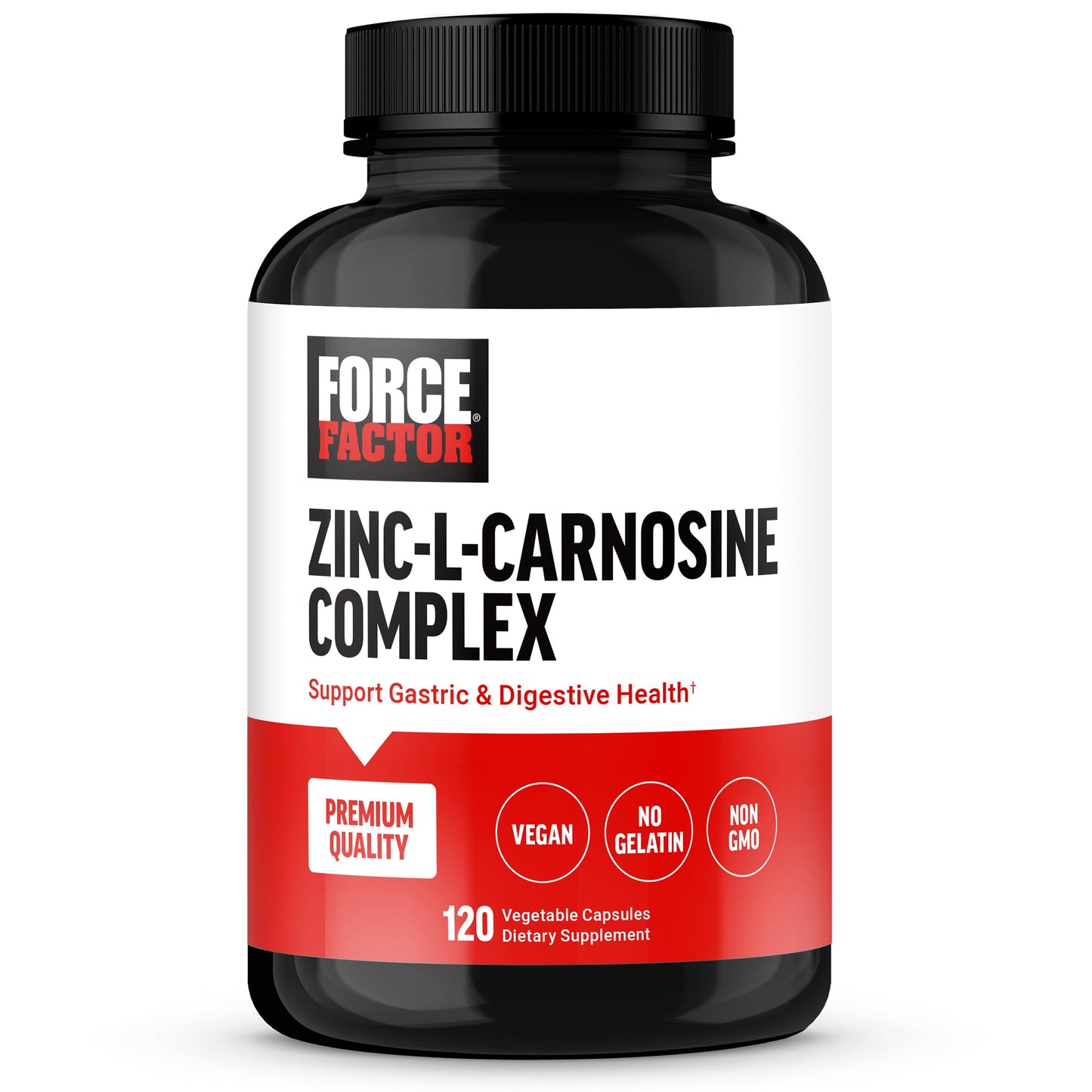 Force Factor Zinc L-Carnosine 120 Capsules