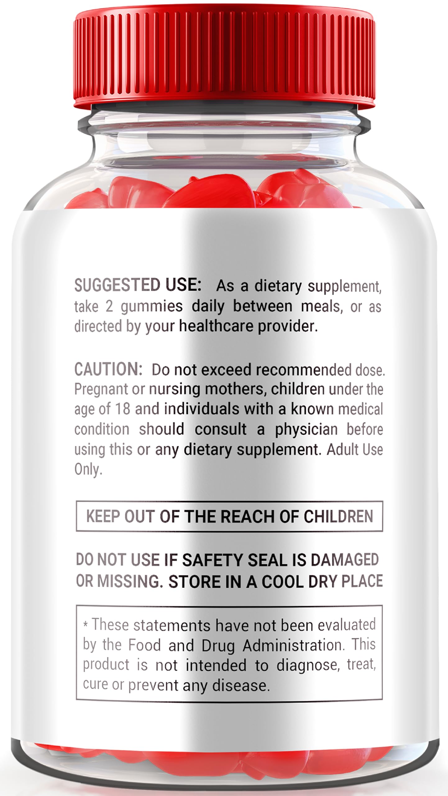 NutraRize Trim Tummy Keto Gummies, 60 Gummies