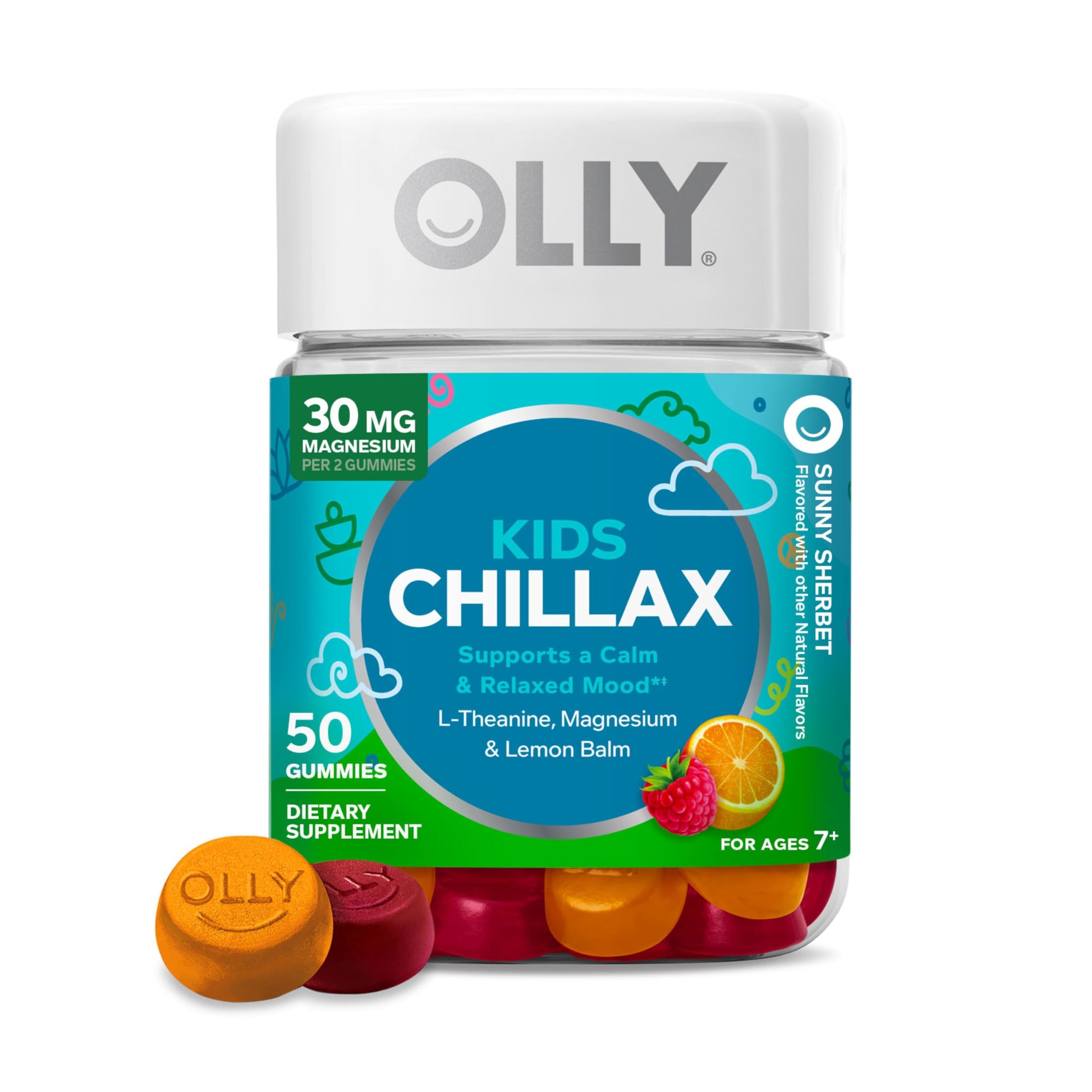 OLLY Kids Chillax Gummy, 50 Count