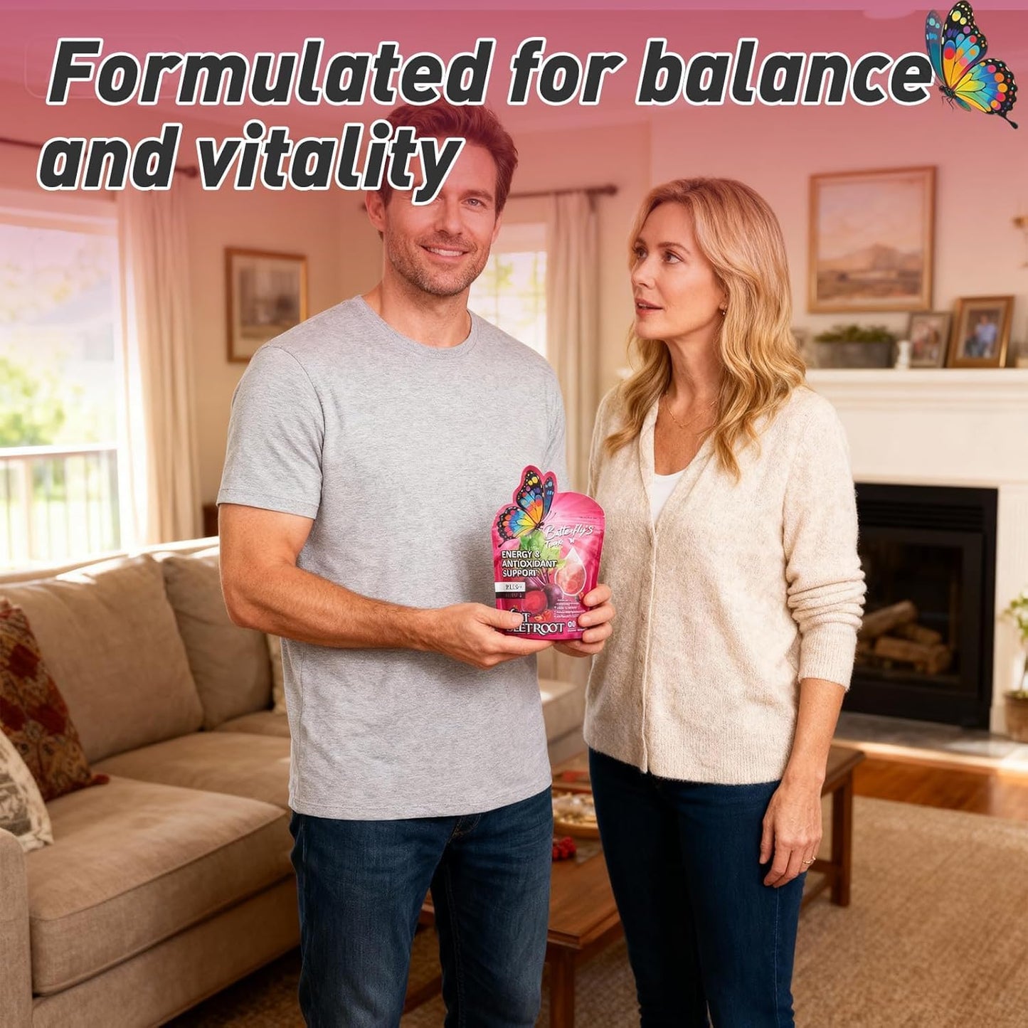 BUTTERFLY'S TEAR Beet Root Gummies 120 Gummies