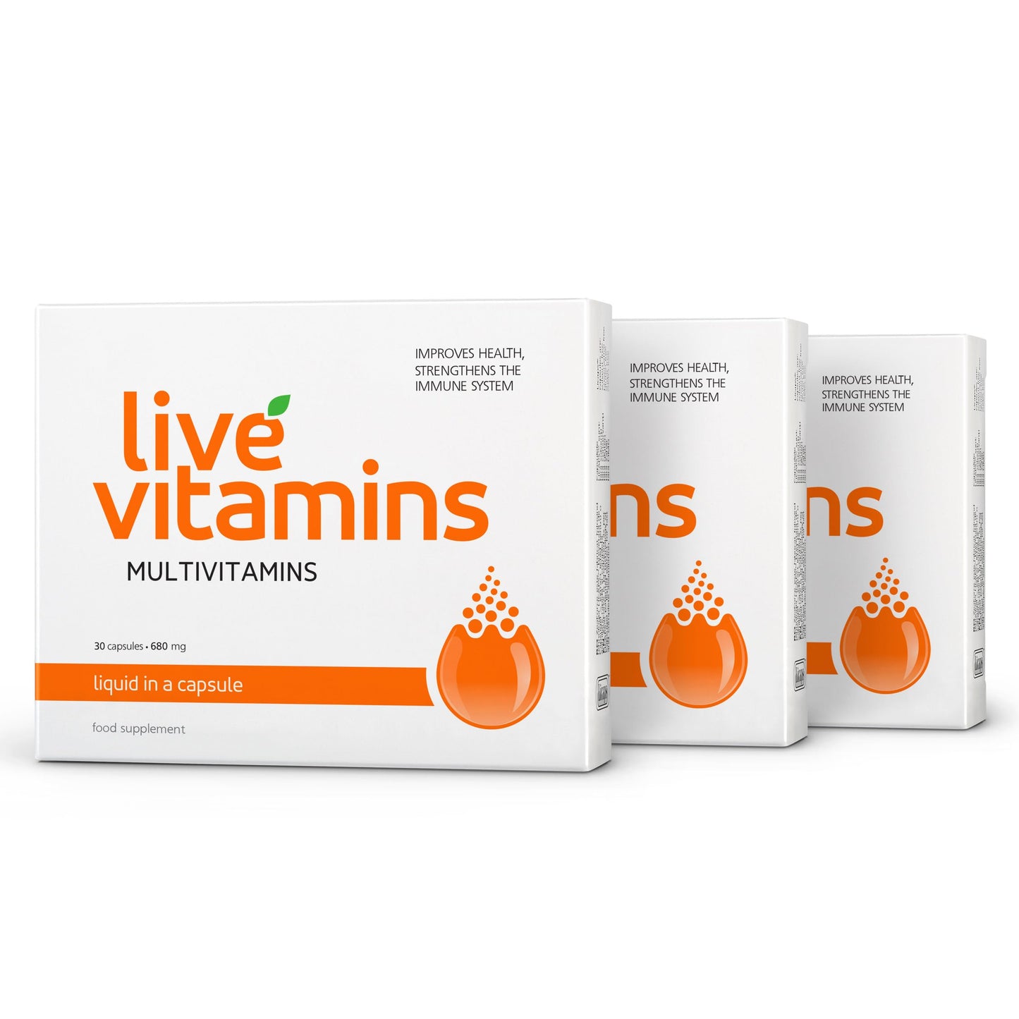 Live Vitamins The Only Bioactive Ingredients + Full Absorption Capsules 90 Count