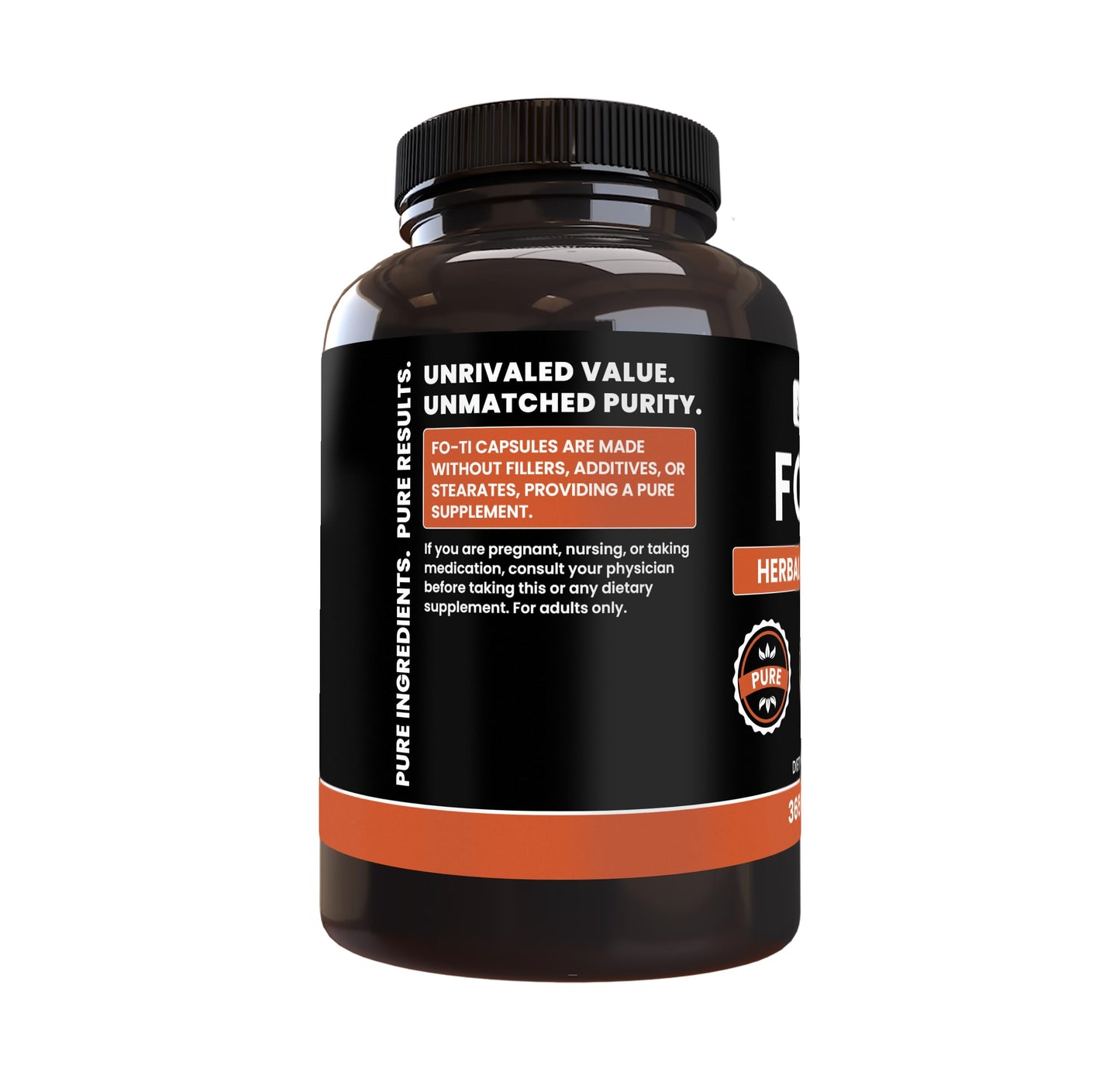 Pure Original Ingredients Fo-Ti Capsule 365