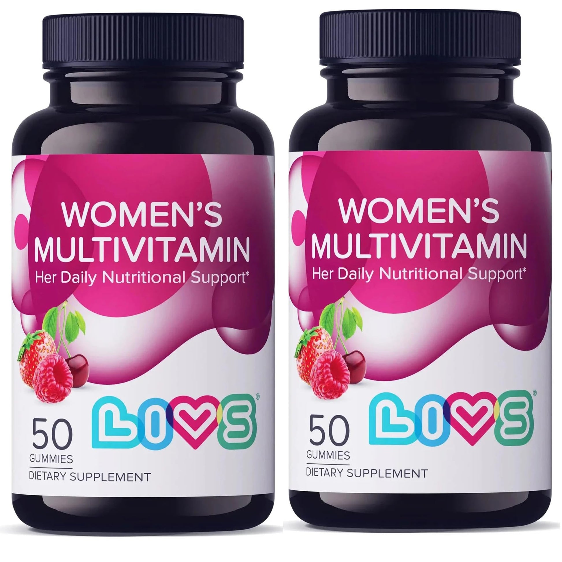LIVS Women's Multivitamin Gummies 2-Pack