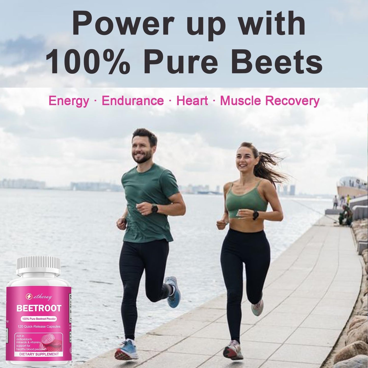 etheray Beet Root Capsules 120 Count