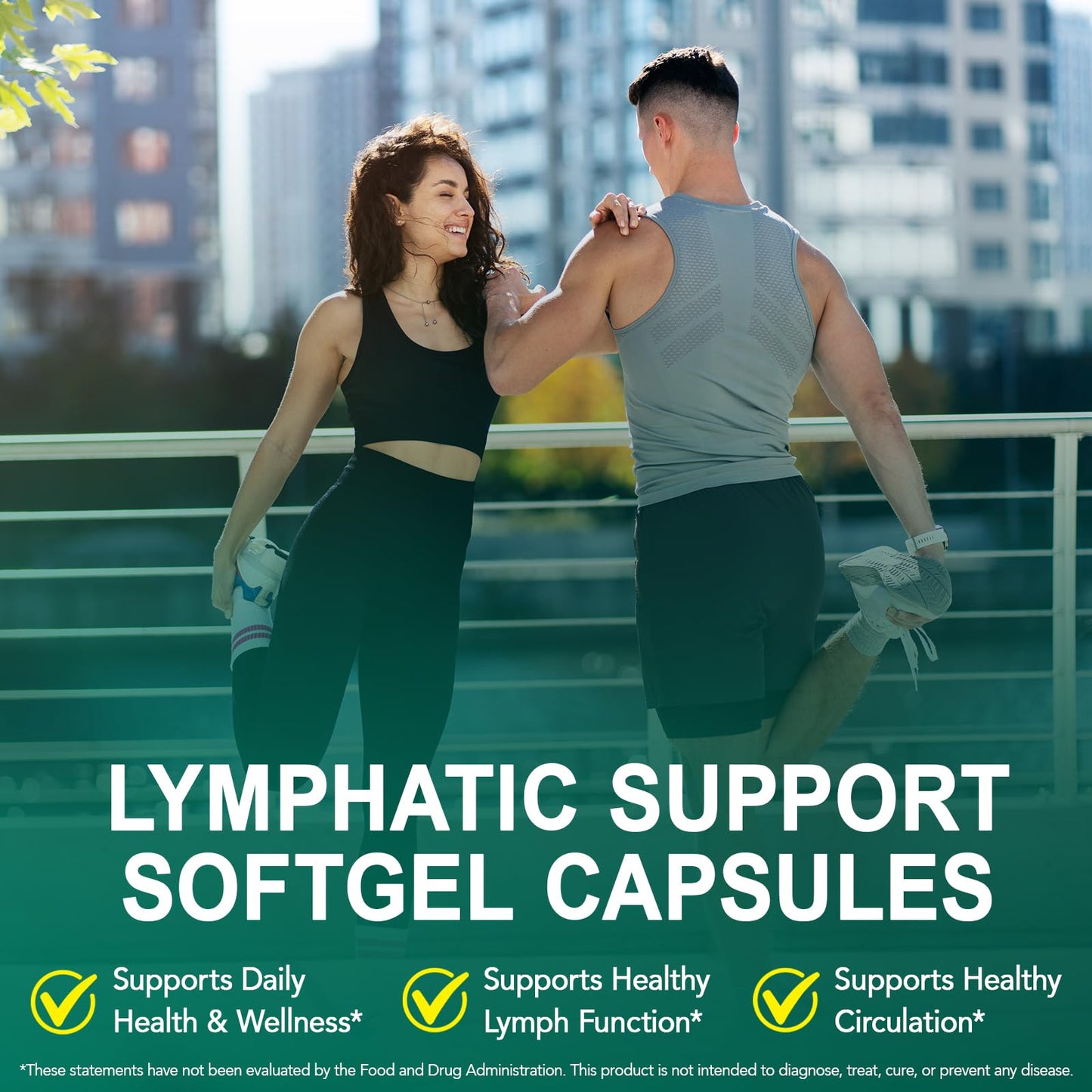 AEBEFBAW Lymphatic Drainage Supplement Softgels 240 Count