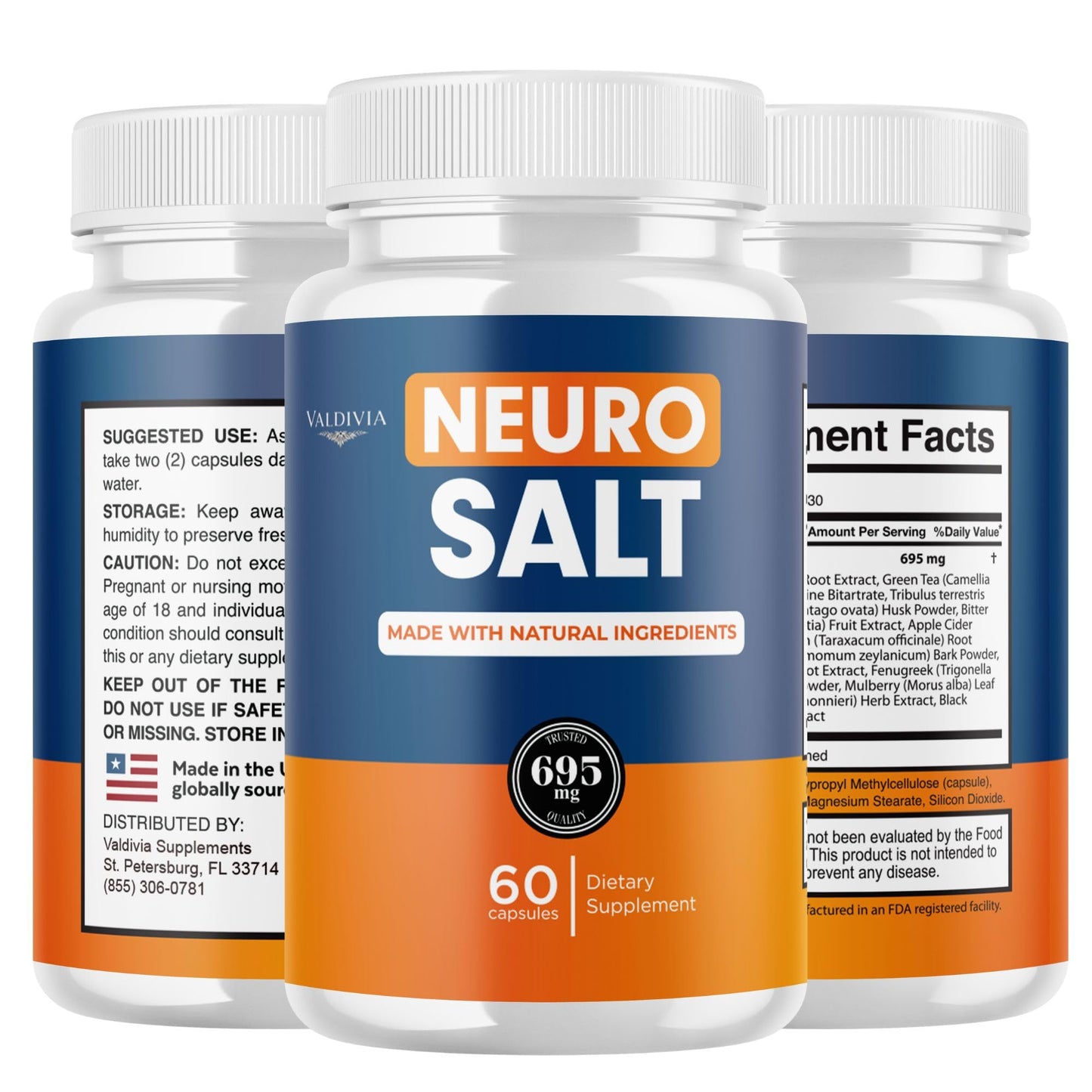 Valdivia NeuroSalt Capsule 60 Count