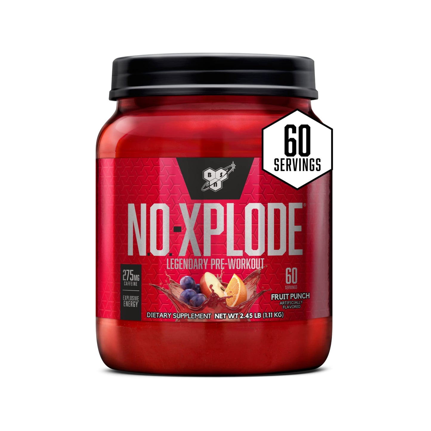 BSN N.O.-XPLODE Pre Workout Powder, 39.2 oz