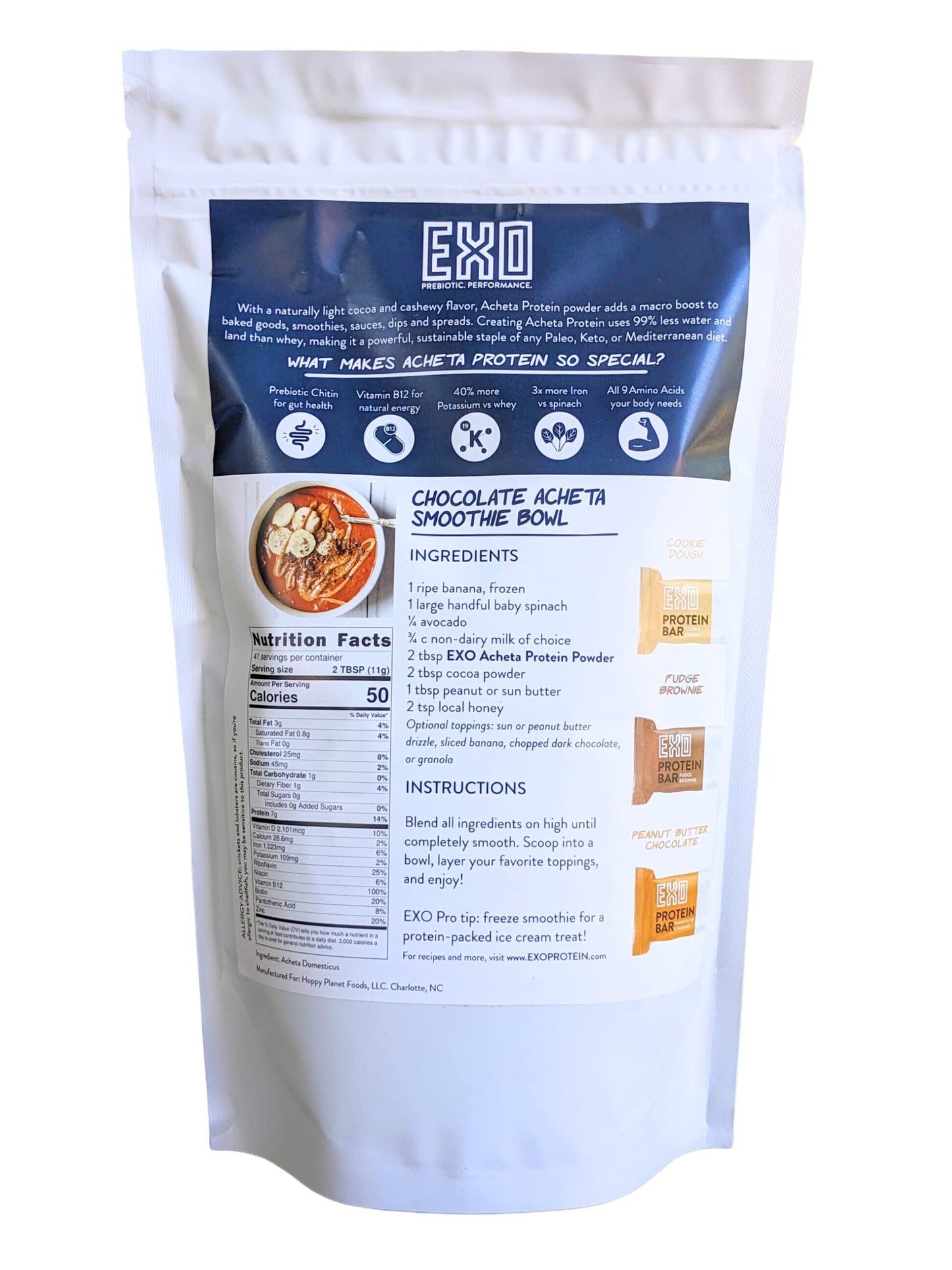 Exo Pure Cricket Protein Powder 16