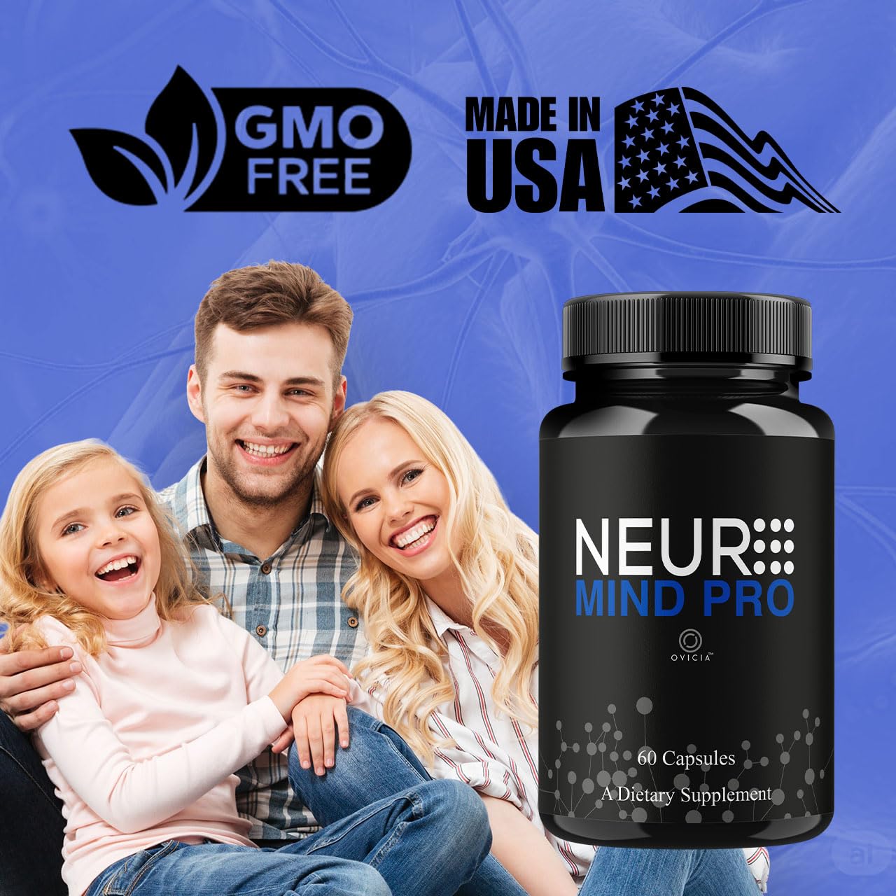 OVICIA Neuro Mind Pro Capsules 120 Count