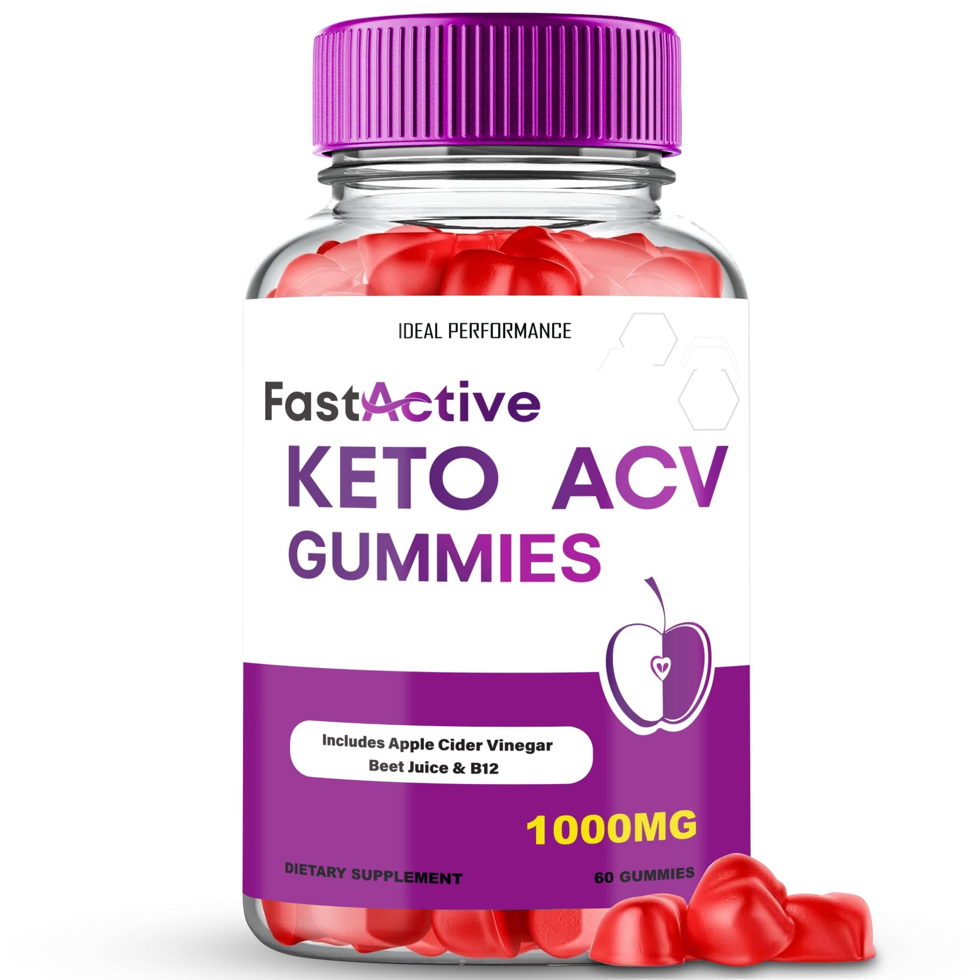 Ideal Performance Fast Active Keto Gummies 60 Count