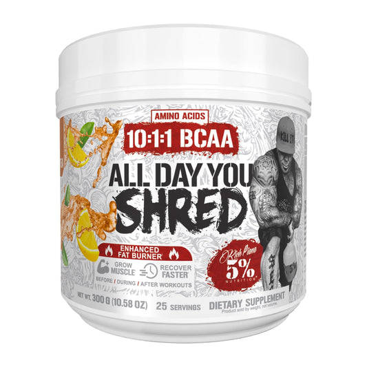 5% Nutrition AllDayYou Shred BCAA Powder 9.96 Ounce