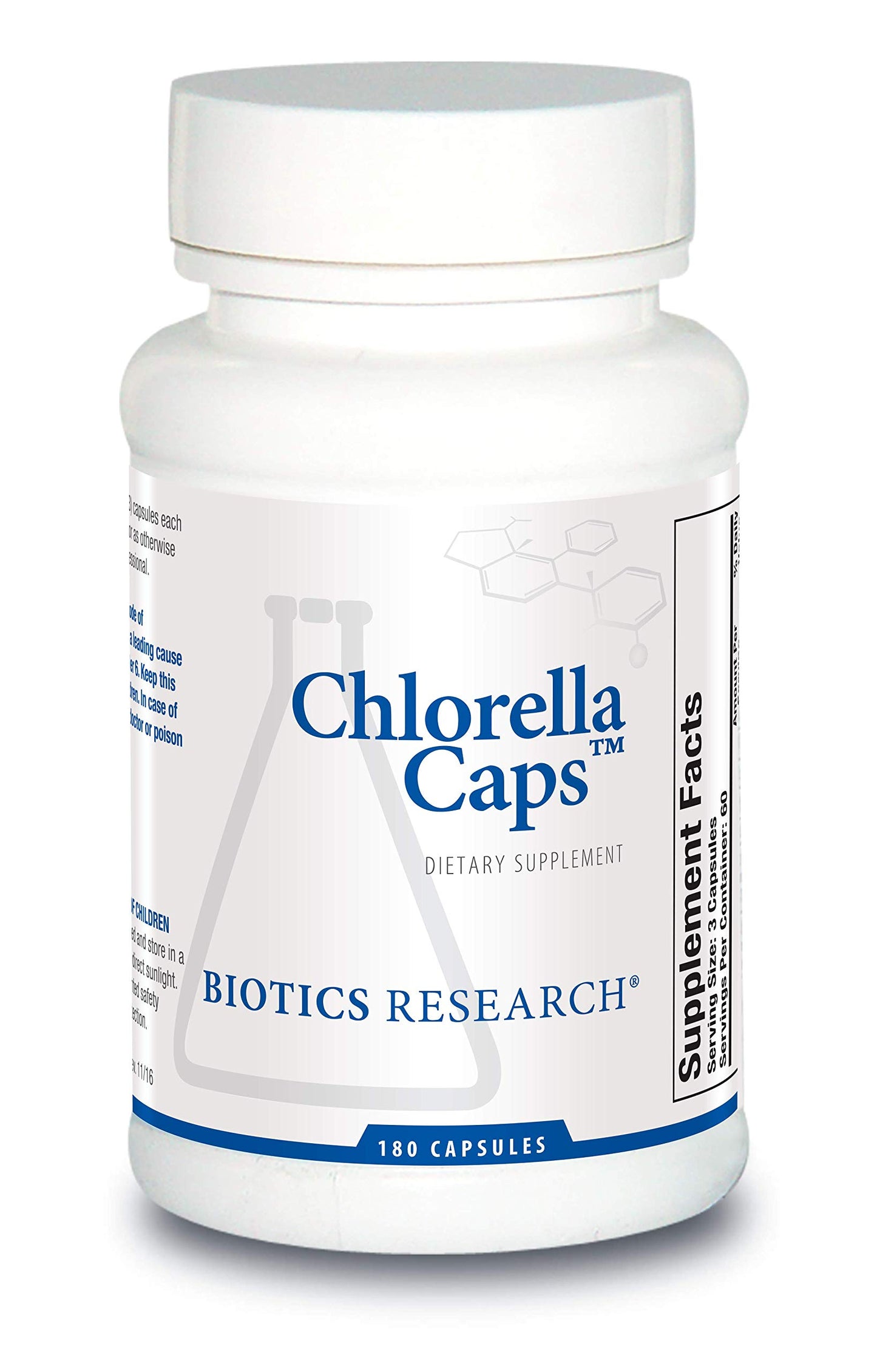 Biotics Research Chlorella Capsules 180 Count