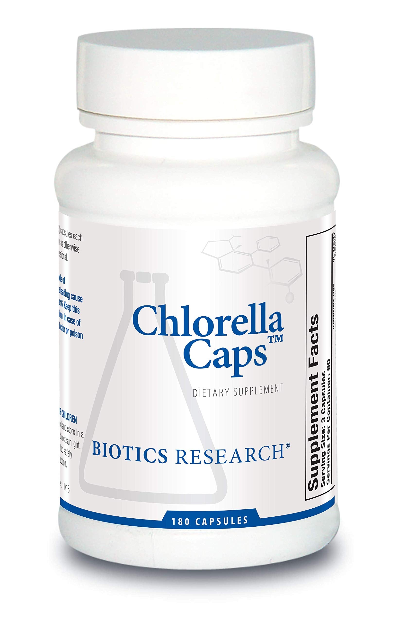 Biotics Research Chlorella Capsules 180 Count