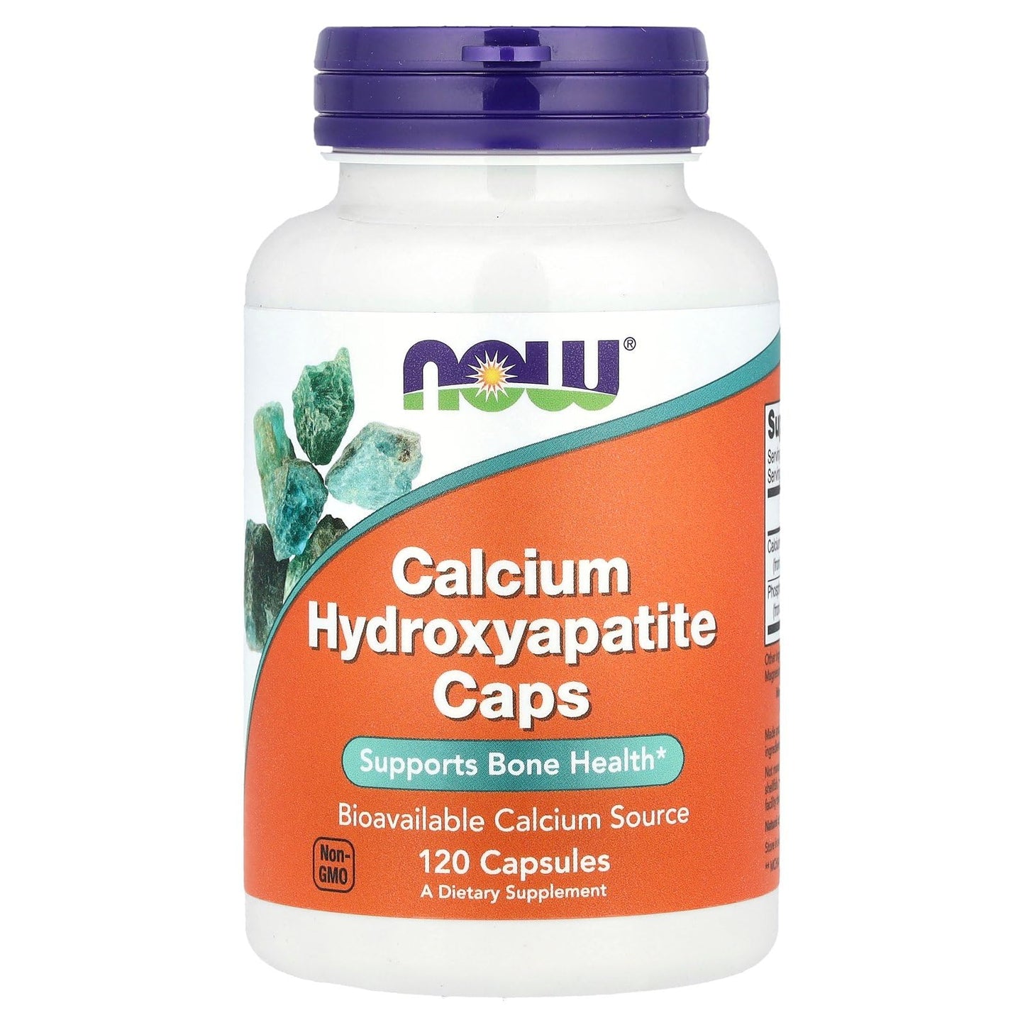NOW Foods Calcium Hydroxyapatite Capsules 120 Capsules