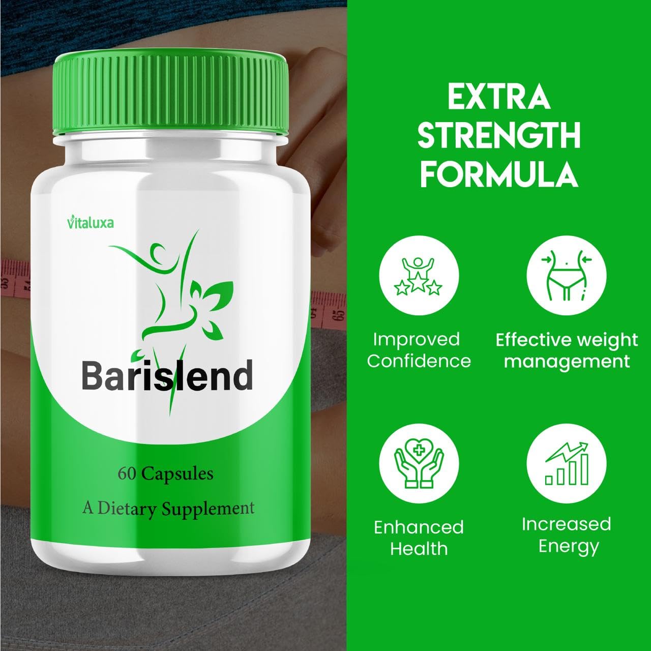 Vitaluxa Barislend Capsules, 180 Capsules