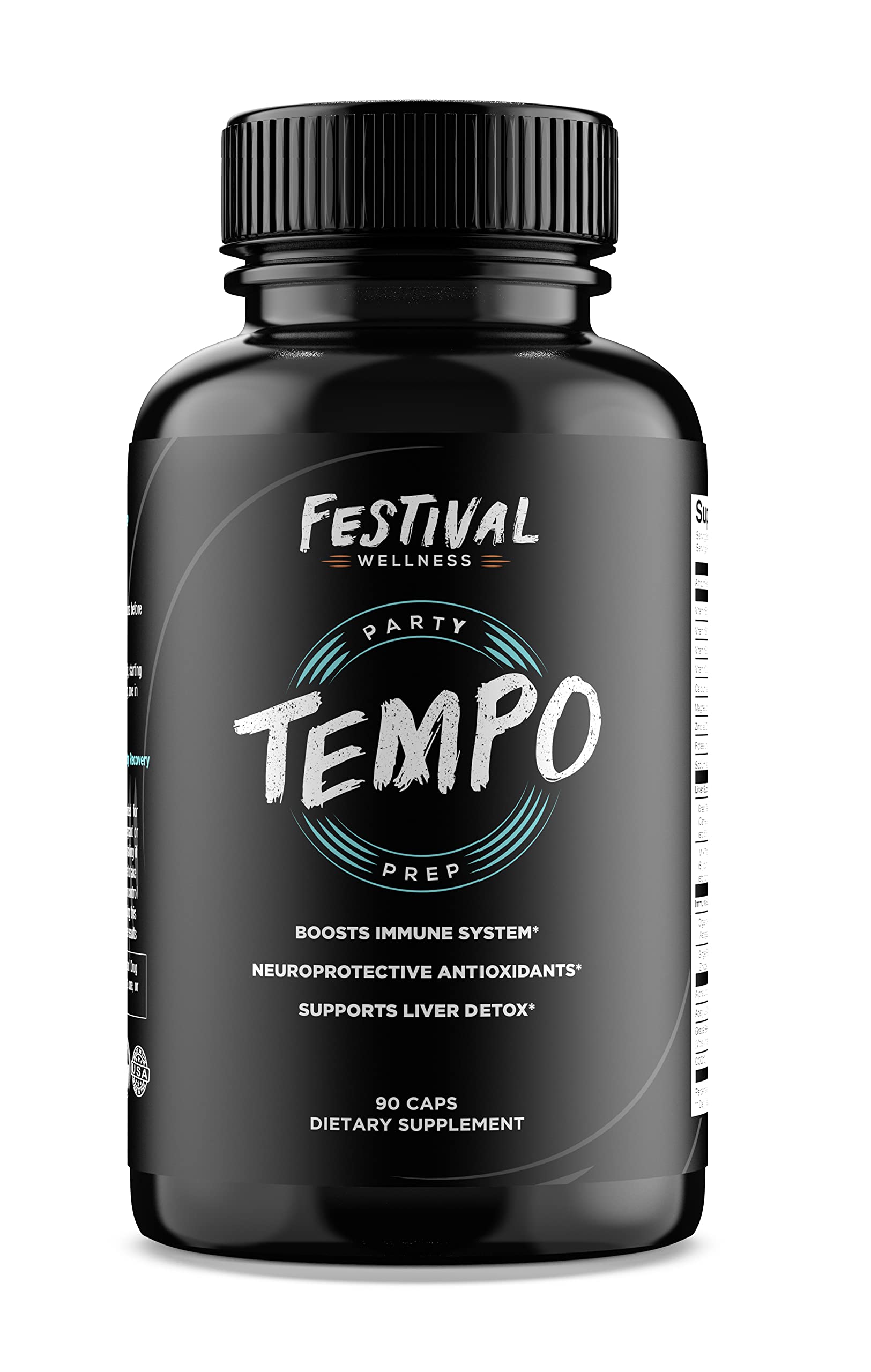 Festival Wellness Tempo: Festival Prep Capsule, 90 Count
