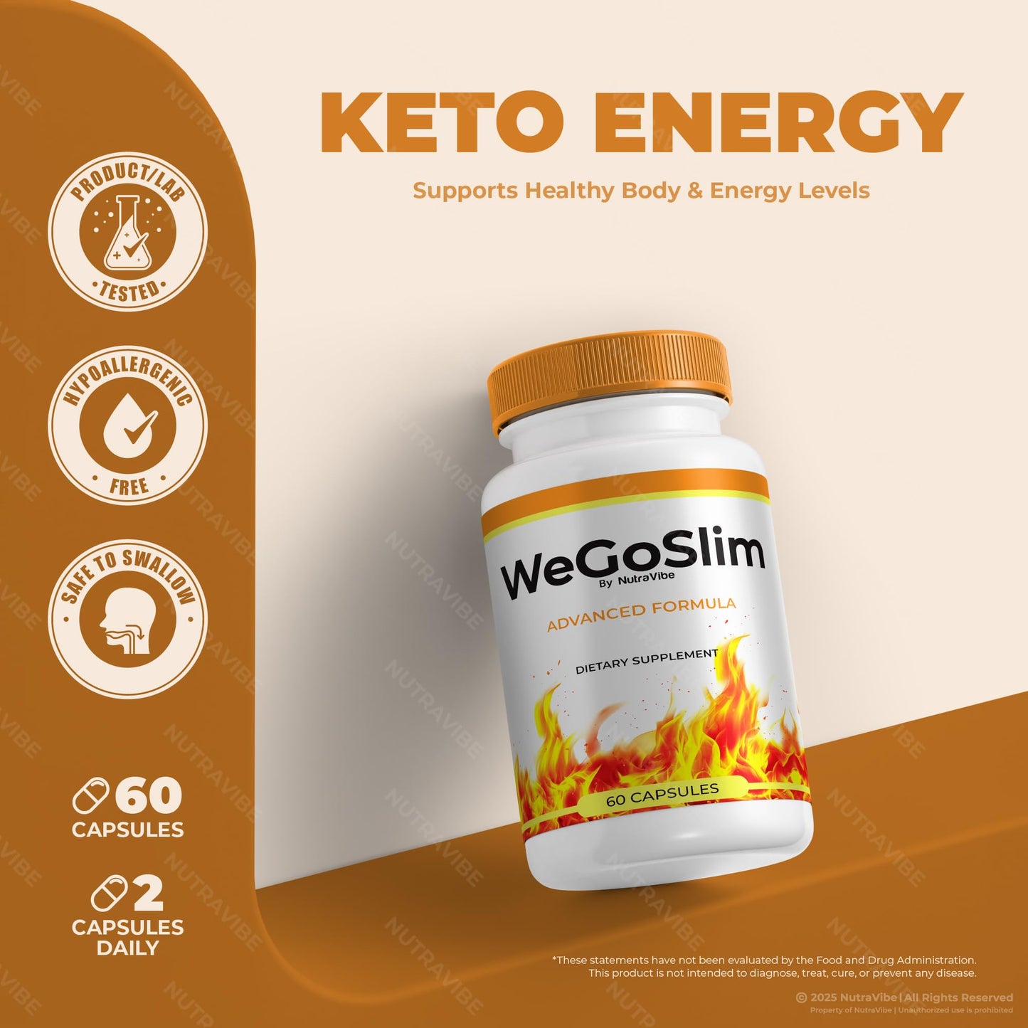 NutraVibe WeGoSlim Capsules 120 Capsules