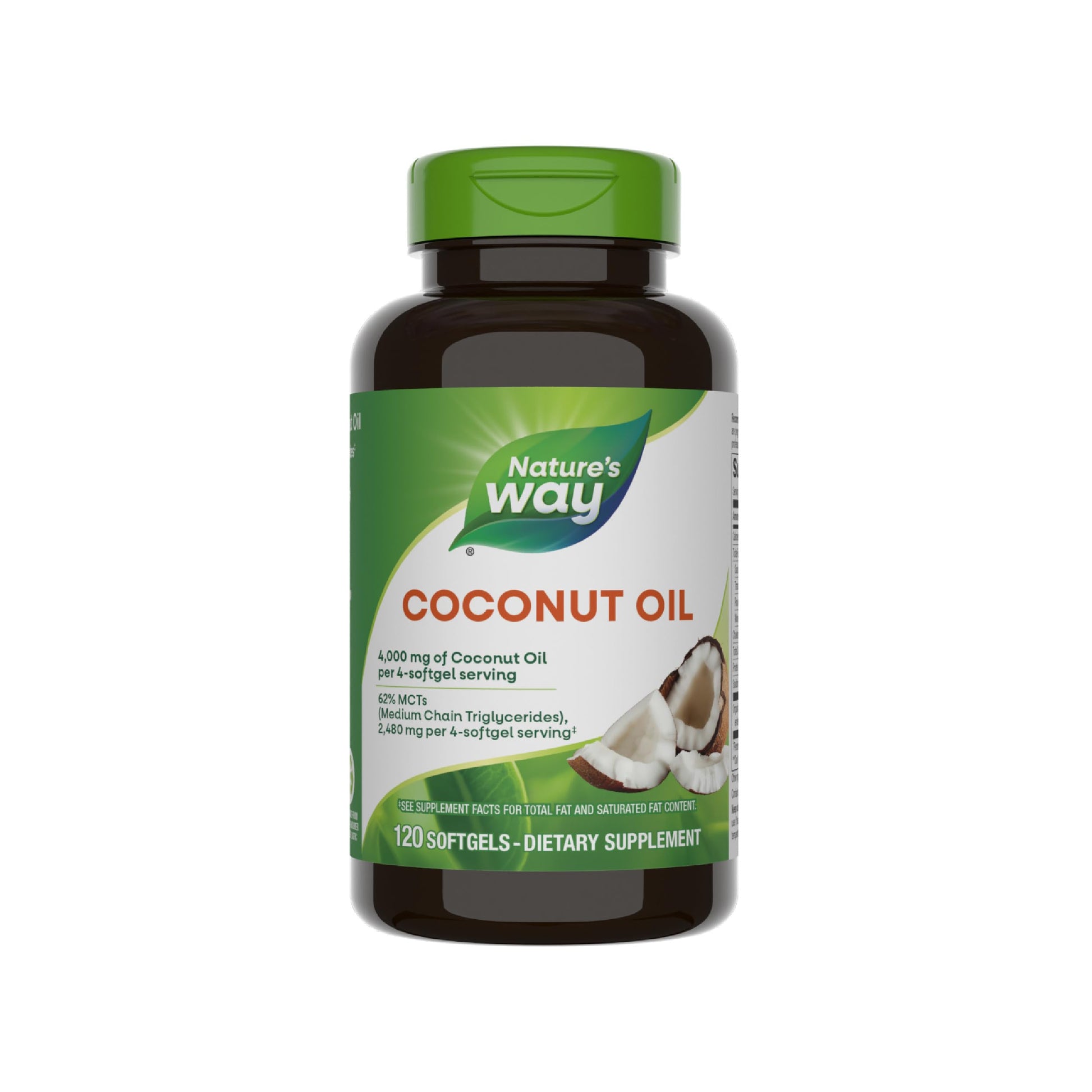 Nature's Way Coconut Oil Softgels 120