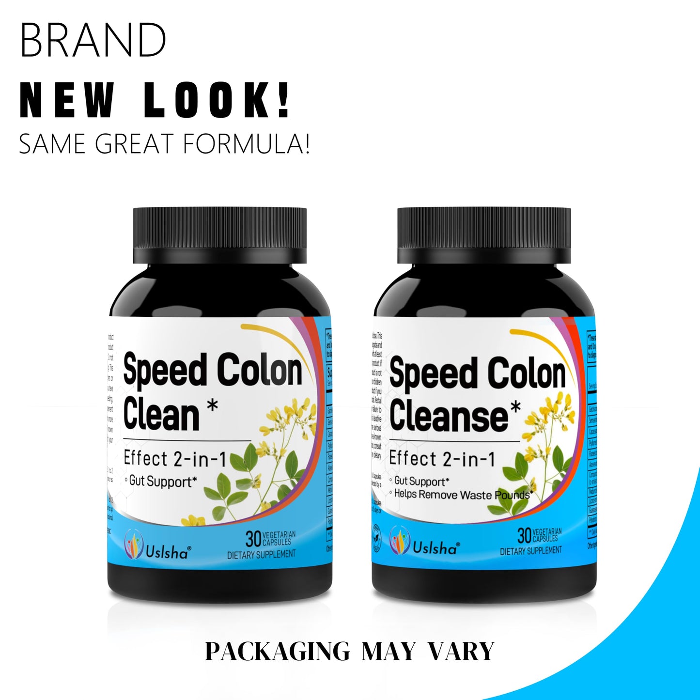 Uslsha Speed Colon Cleanse Capsules 30 Count