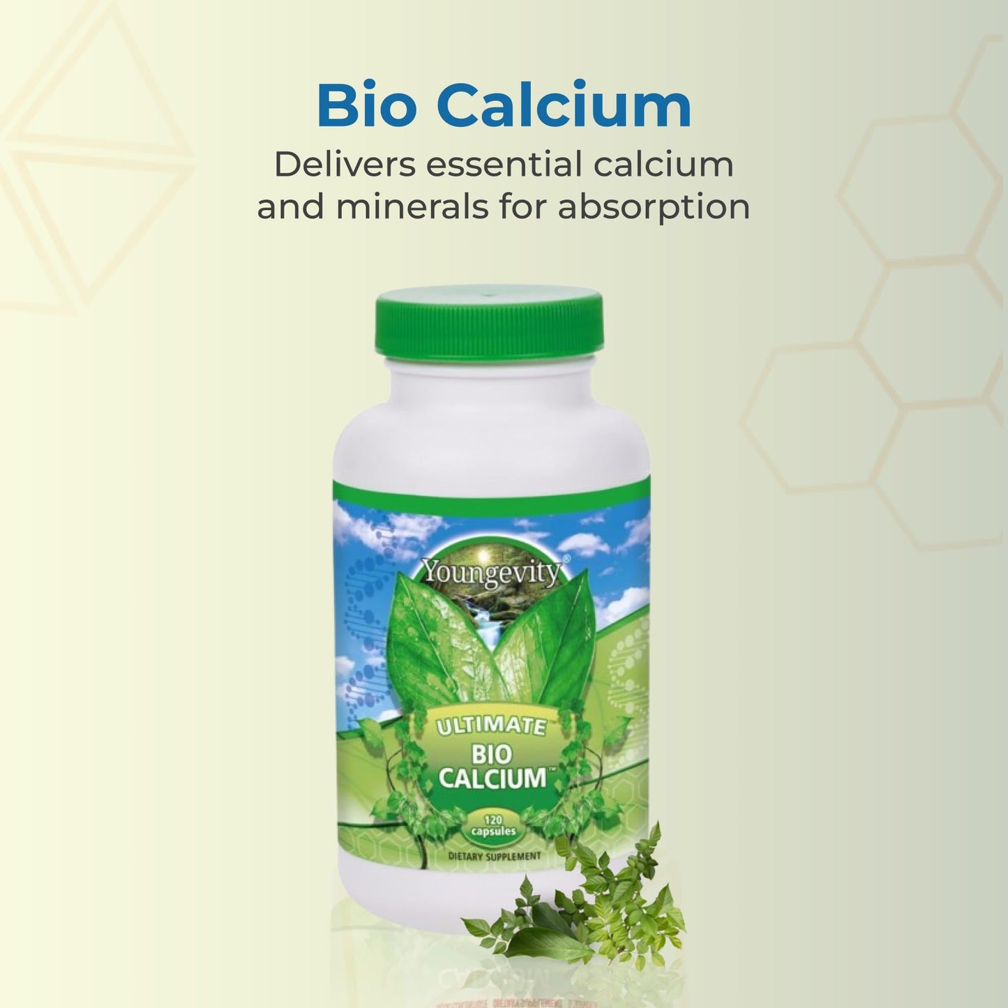 Youngevity Bio Calcium Capsules, 120 Capsules