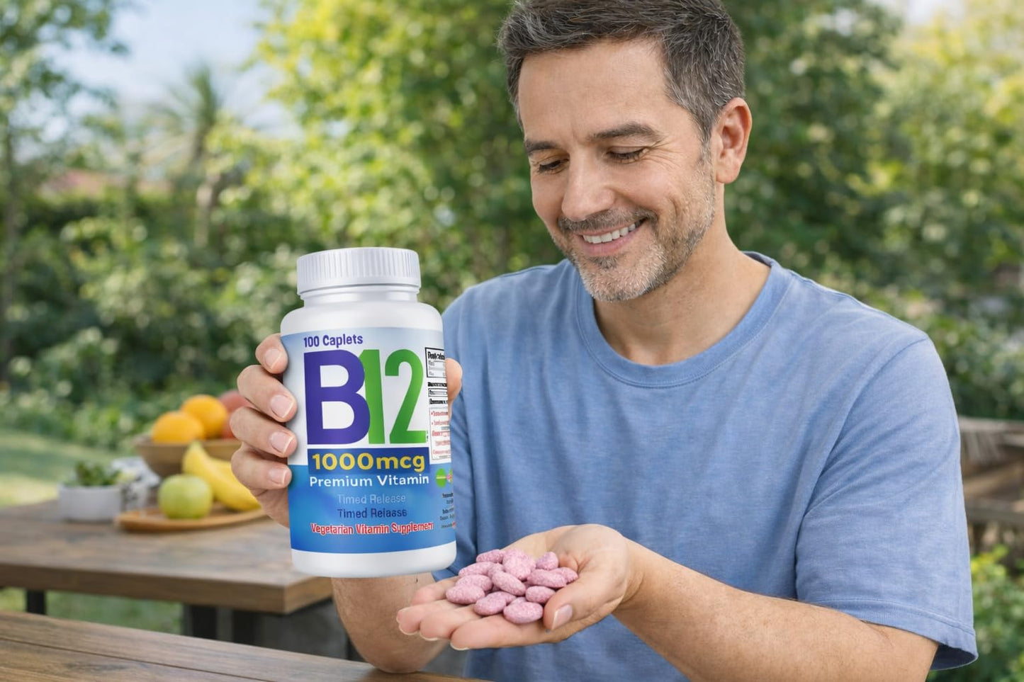Nutrisalud Products Vitamin B12 High Potency 1000mcg Tablets, 200 Count