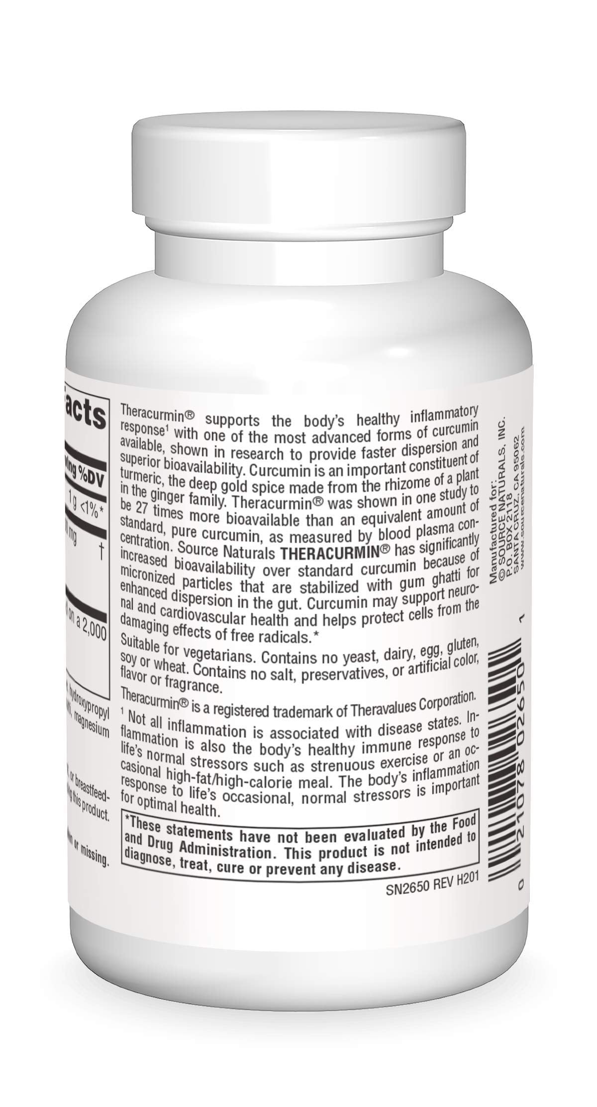 Source Naturals Theracurmin Capsule, 60 Count