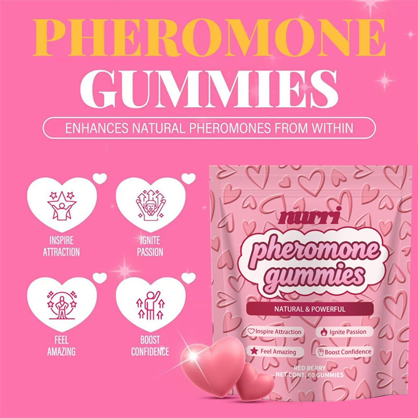 Nurri Pheromone Gummies for Her Powder 1