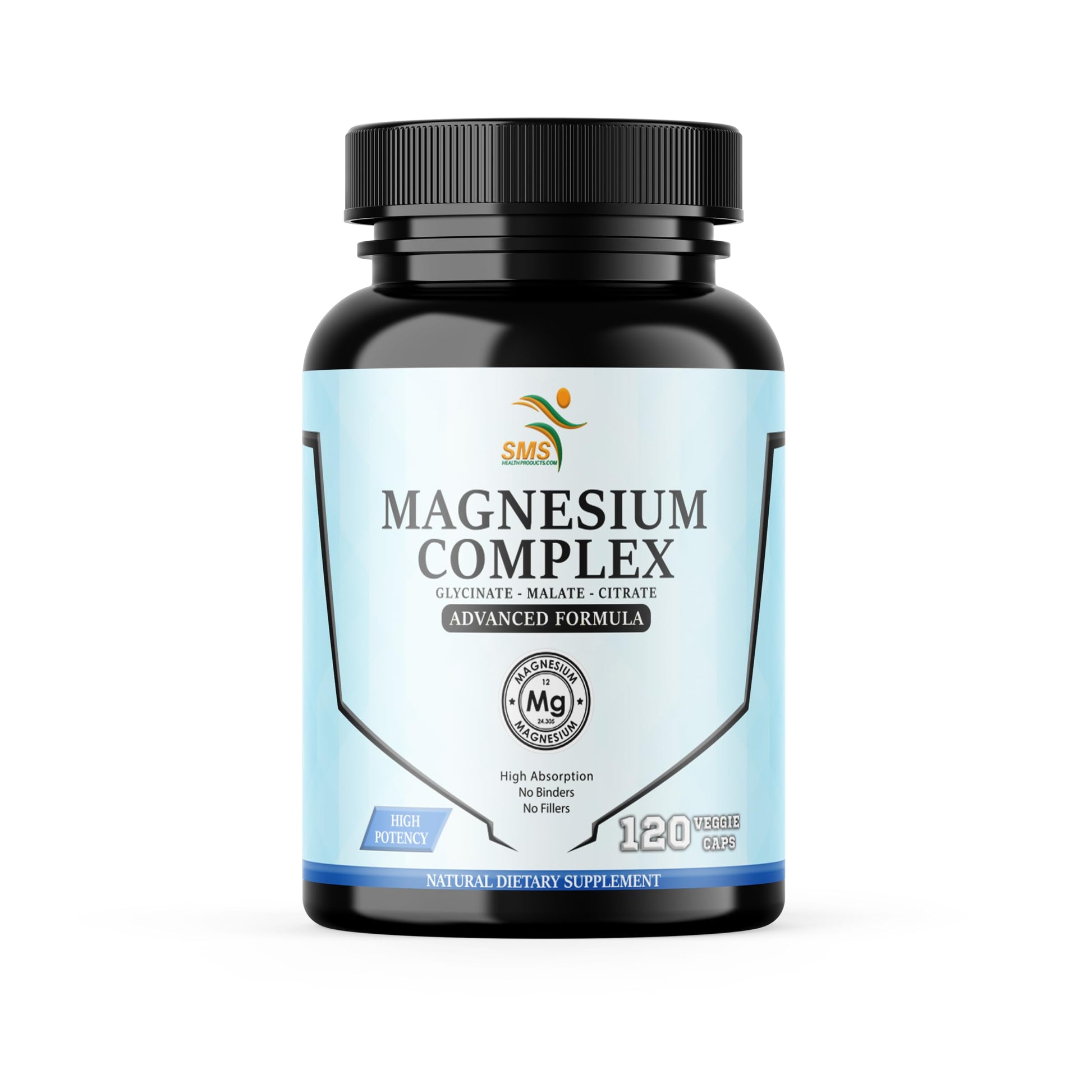 SMSHEALTHPRODUCTS.com Magnesium Complex Capsule, 120 Capsules
