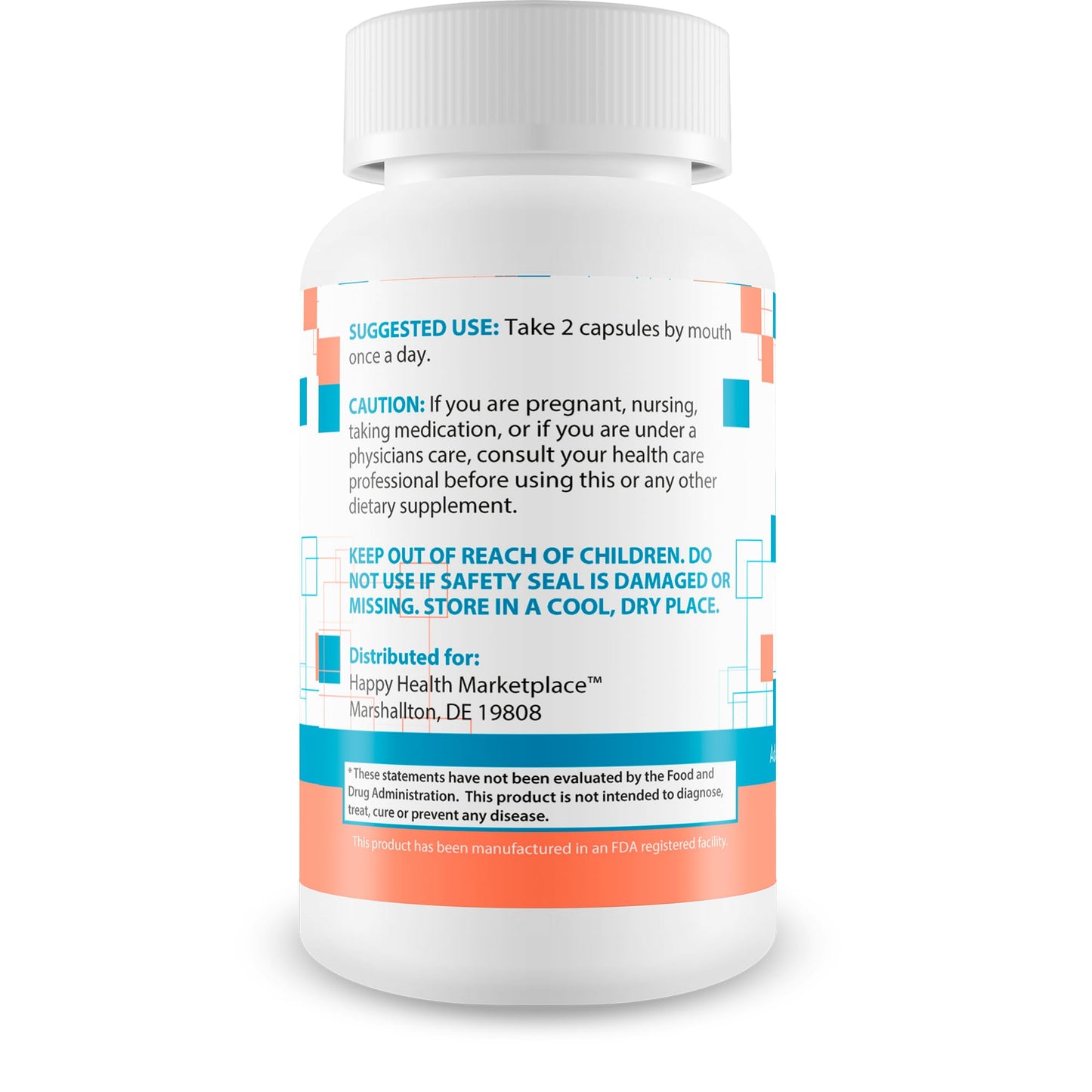 Happy Health Marketplace Drip & Drop Cleanse Capsule 60 Count