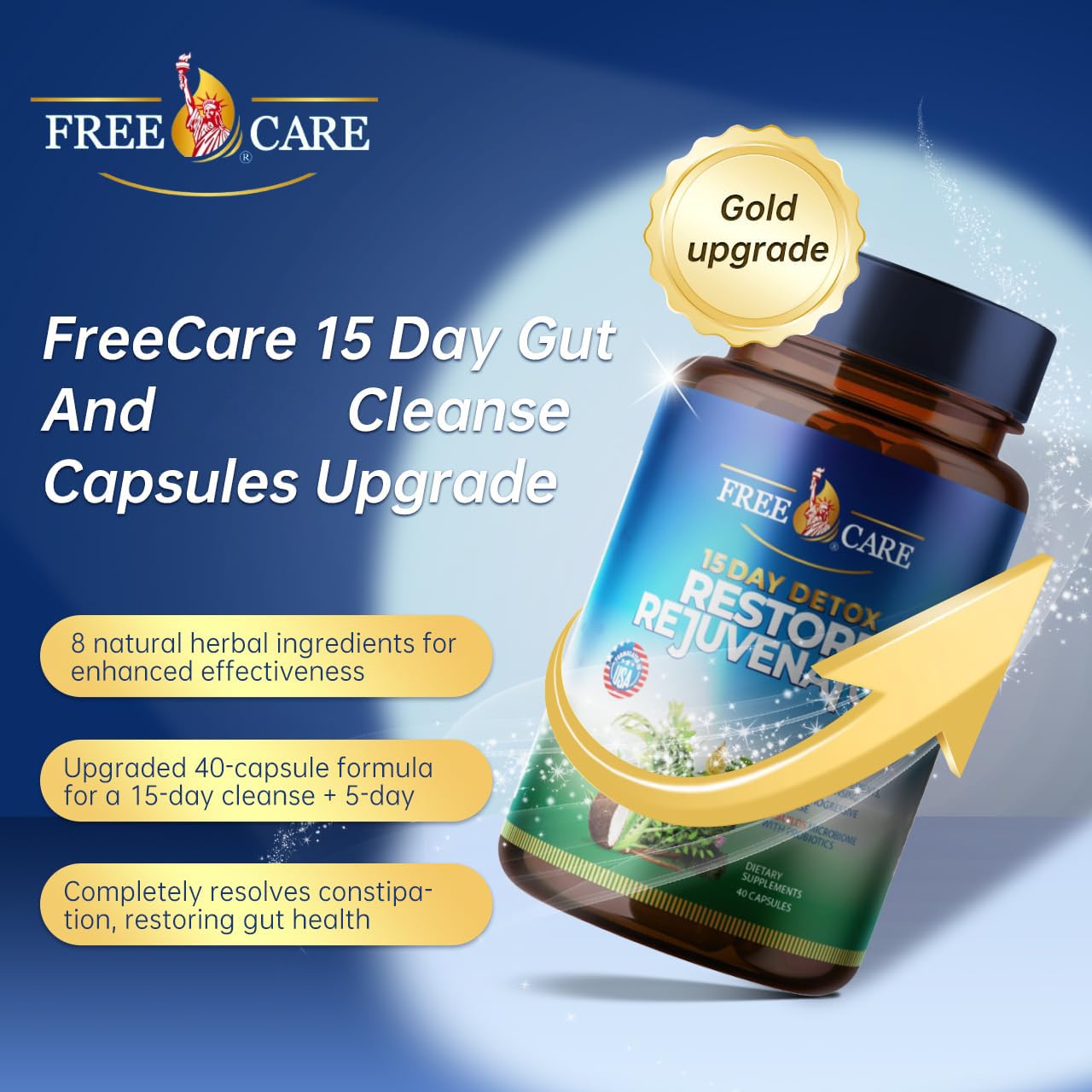 Generic 15 Day Colon Cleanser Detox for Weight Management - Advanced Weight Loss Pills for Women & Men - Super Colon Cleanse Capsules 40 Count