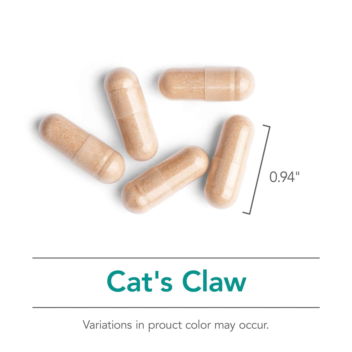 Allergy Research Group NutriCology Cat's Claw Inner Bark Extract Capsule 60 Capsules