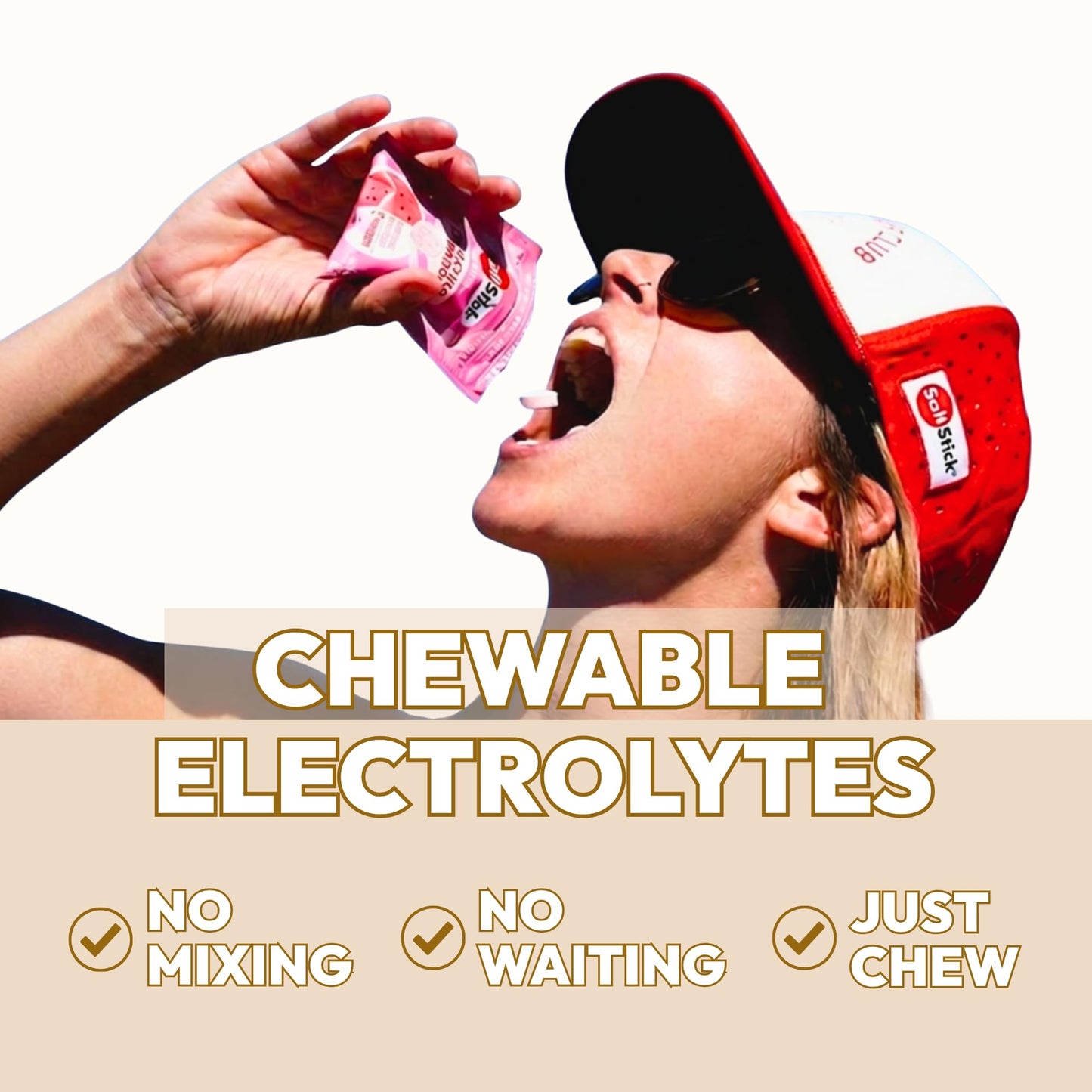 SaltStick Electrolyte FastChews Coconut Pineapple Chewable 120 Count