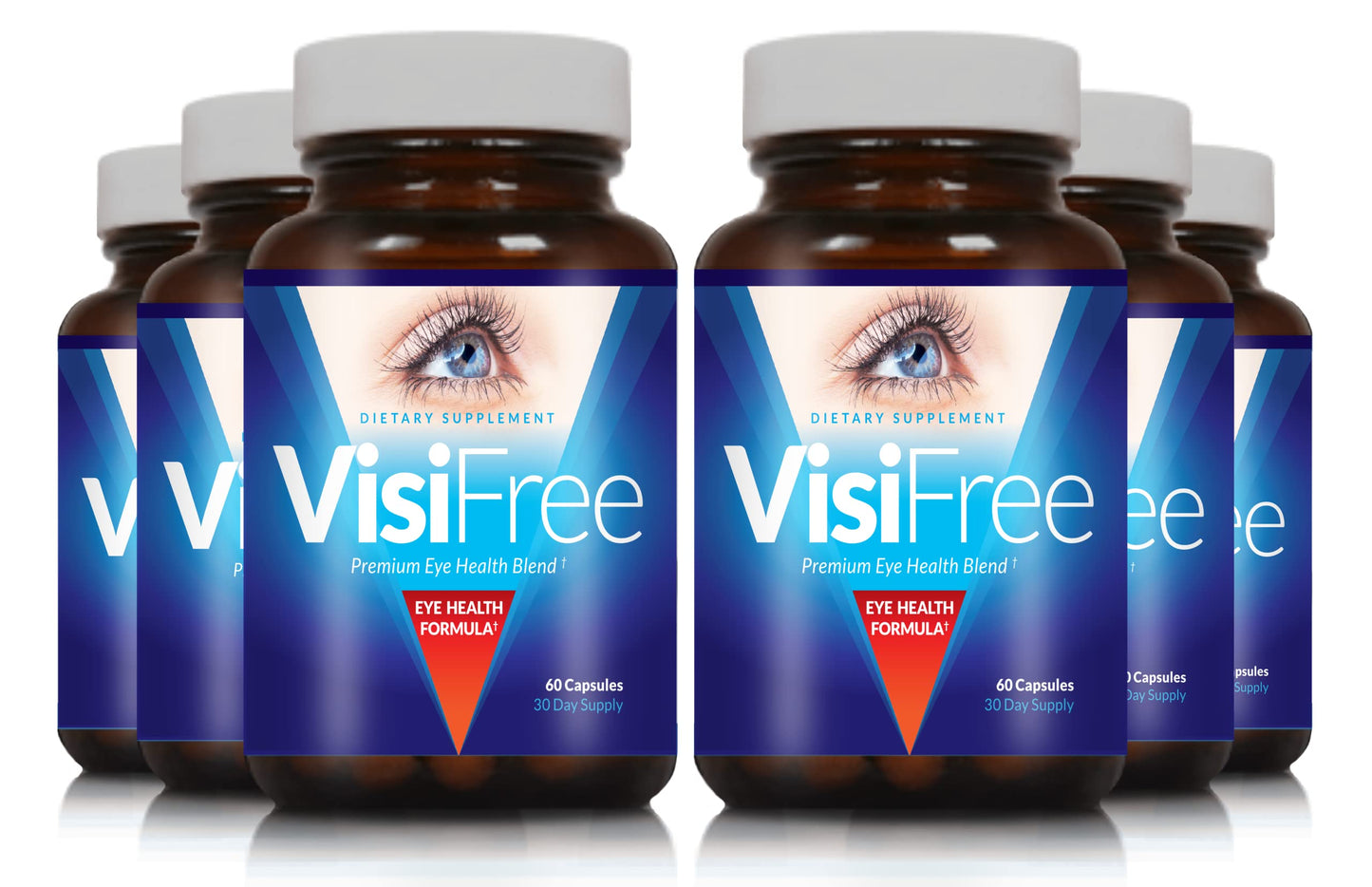 VisiFree Eye Supplements for Adults Capsules 360