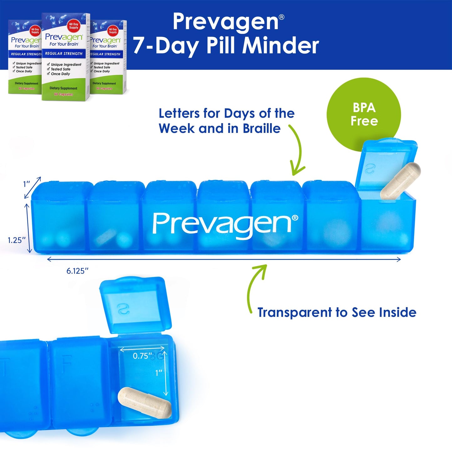 Prevagen Regular Strength Capsules, 180 Count