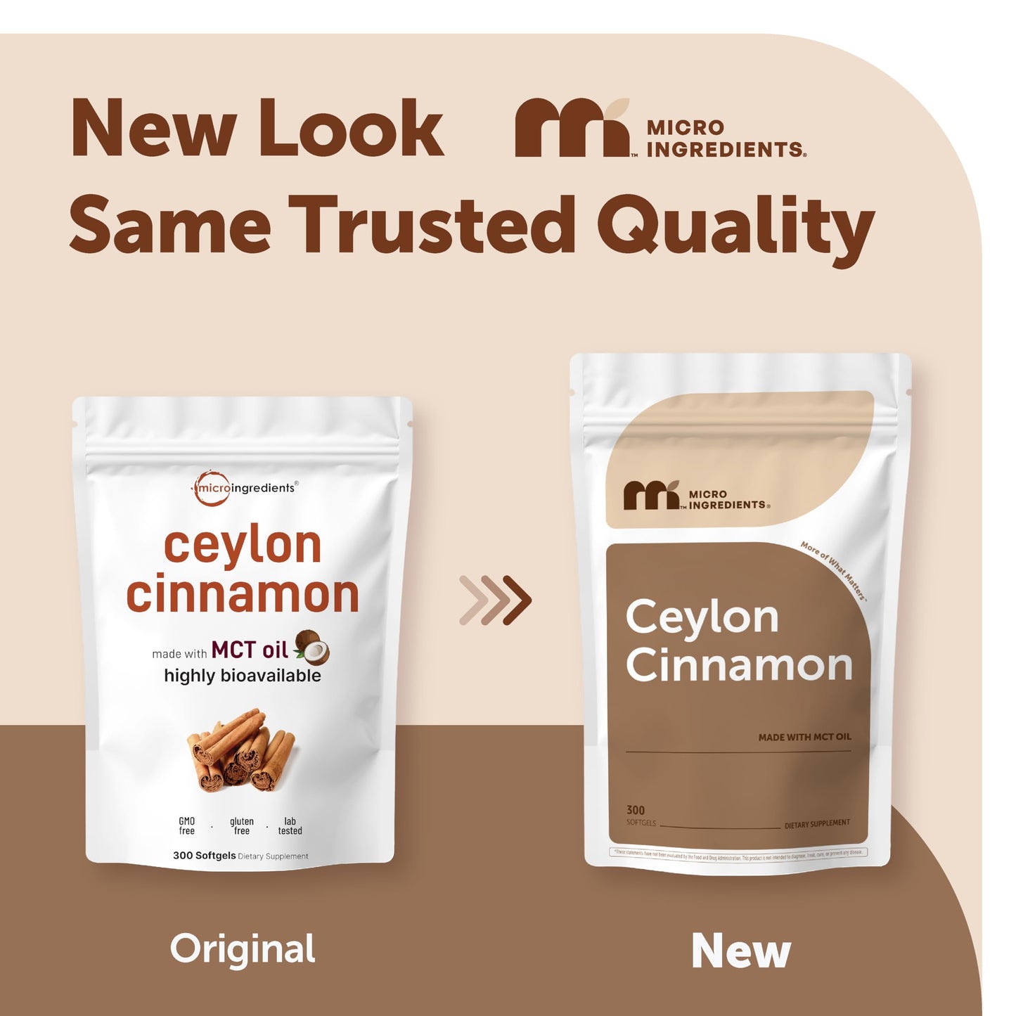 Micro Ingredients Ceylon Cinnamon Softgels 300