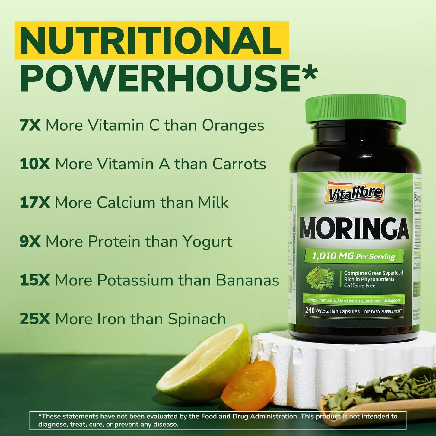Vitalibre Moringa Capsule 240 Capsules