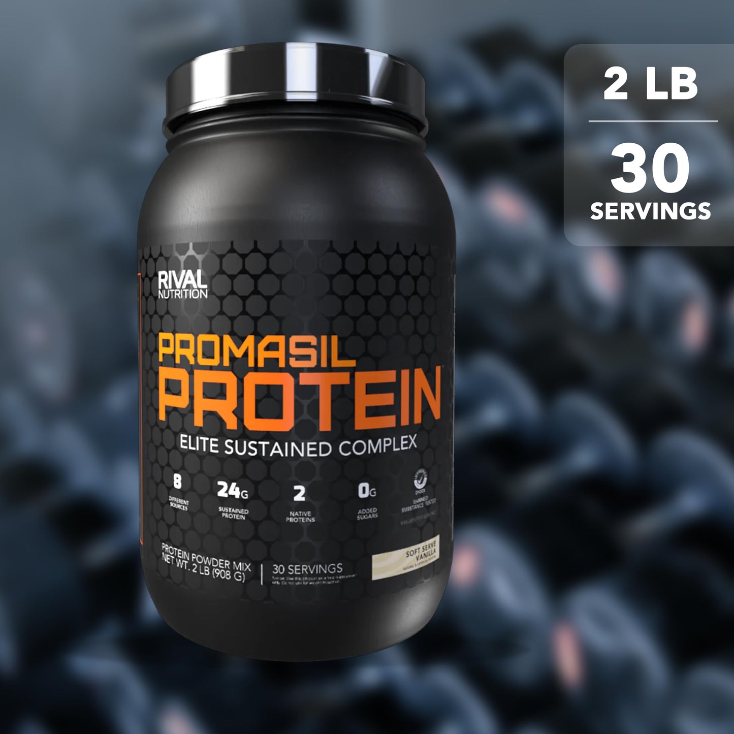Rivalus Promasil Protein Powder 32 Servings