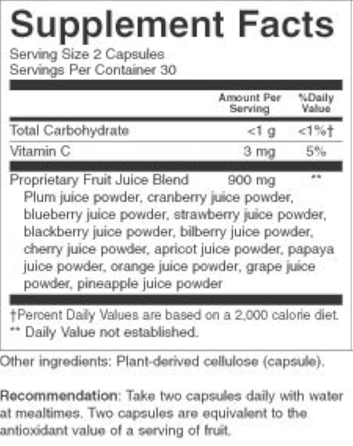Nature's Way Orchard Fruits Capsule 60