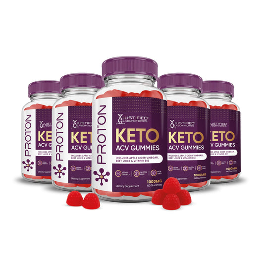 Justified Laboratories Proton Keto ACV Gummies Extreme (2000 mg), 300 Count