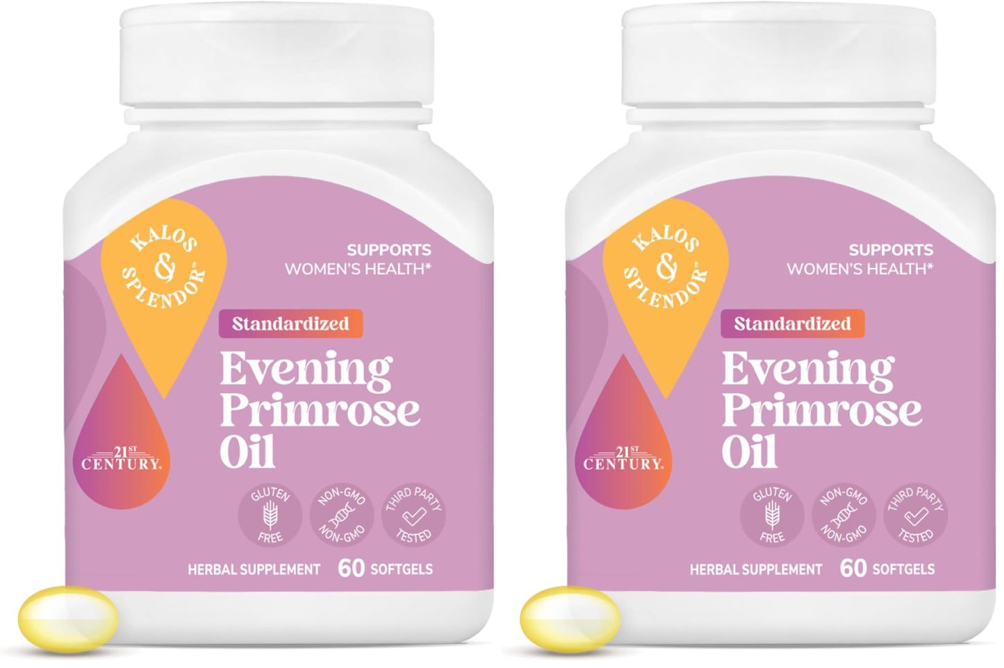 21st Century Evening Primrose Oil Softgels, 120 Softgels