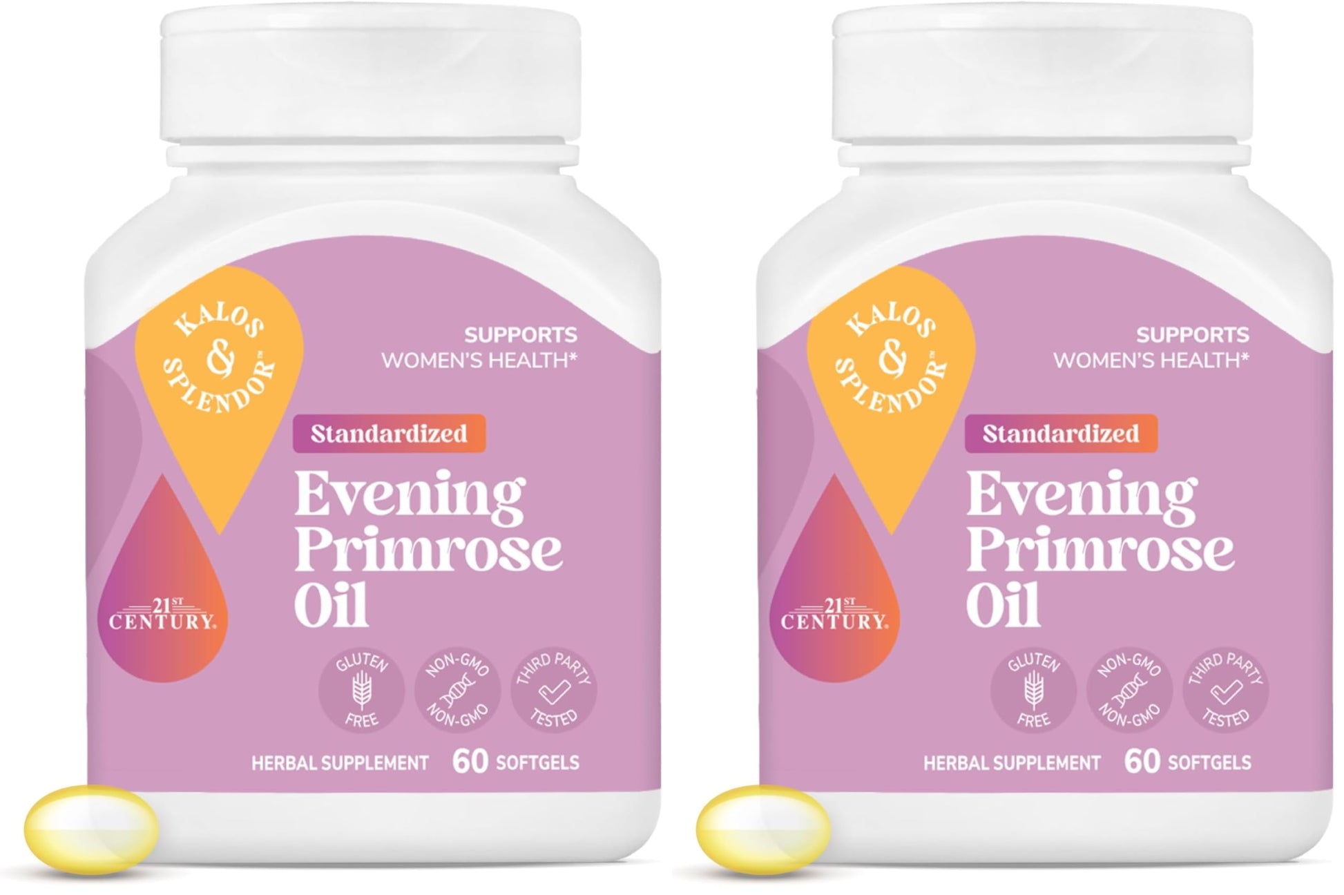 21st Century Evening Primrose Oil Softgels, 120 Softgels