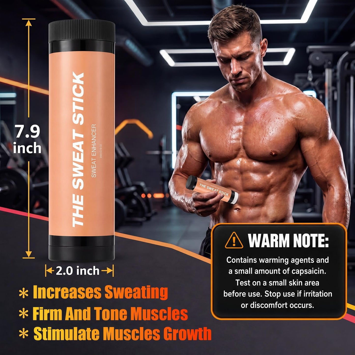 Demissle Sweat Gel Stick Roll-On, 1 Count