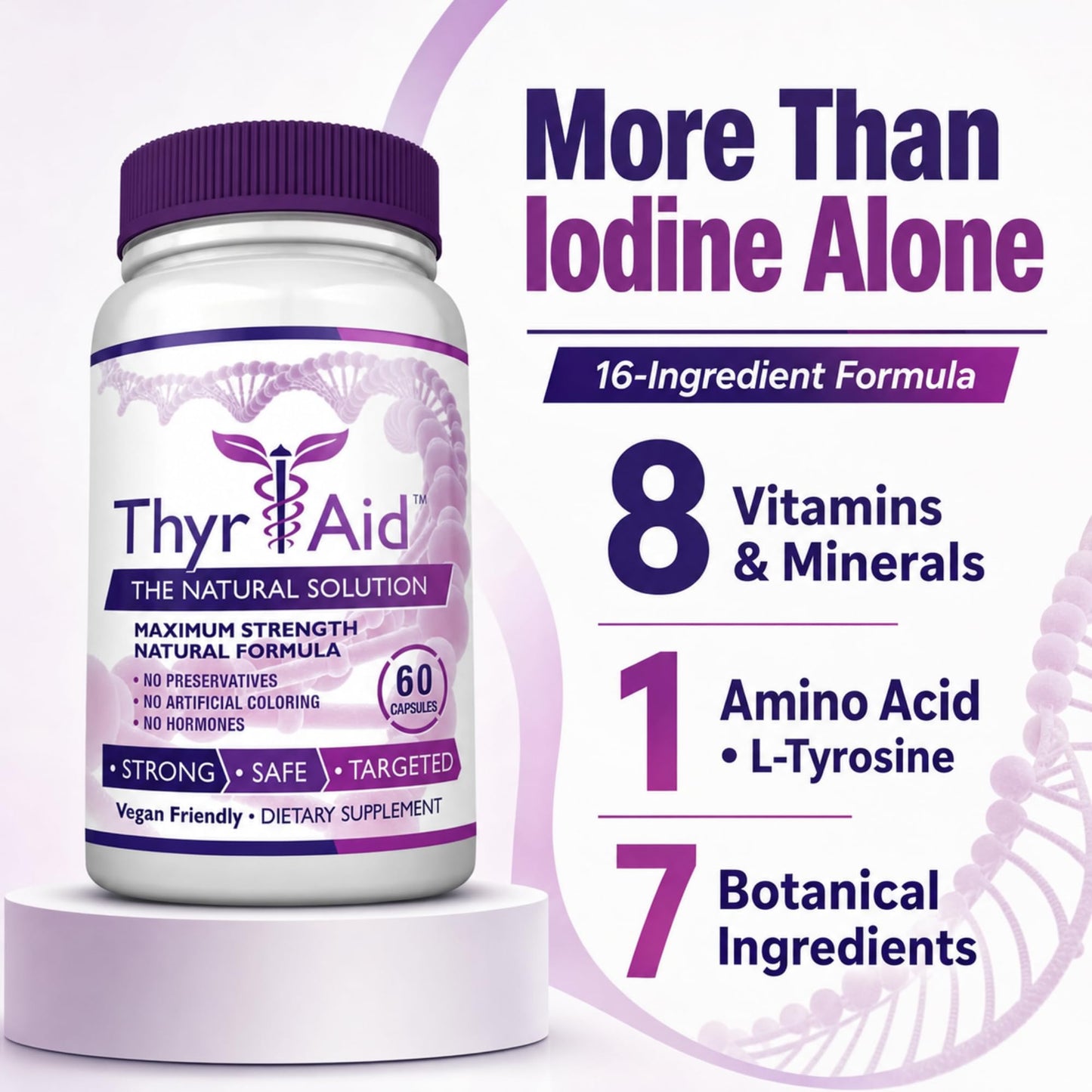 ThryAid Thyroid Supplement Capsule, 60 Capsules